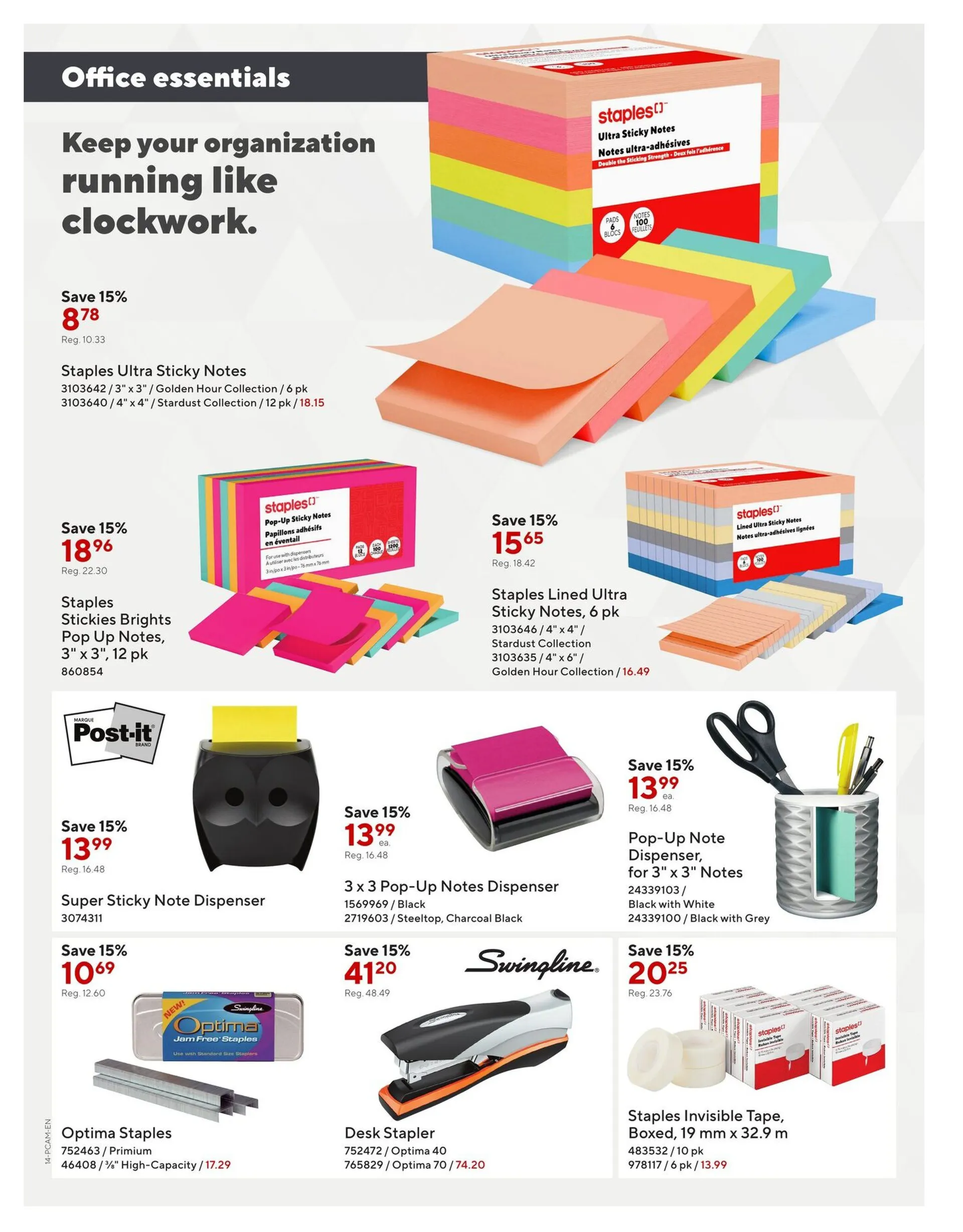 Staples Sales from December 5 to December 18 2025 - flyer page 14