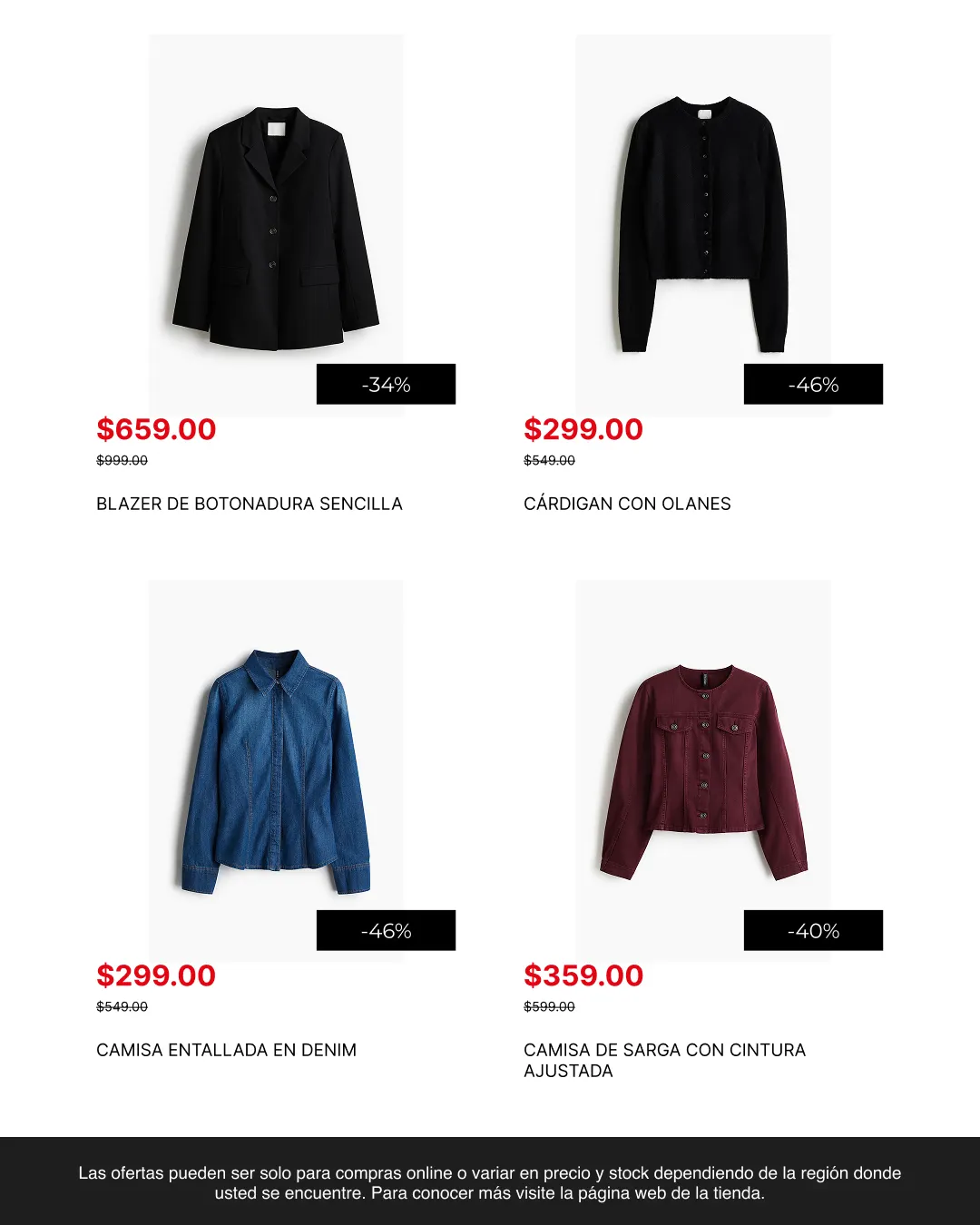 Catálogo de Ofertas H&M 29 de enero al 11 de febrero 2026 - Pagina 14
