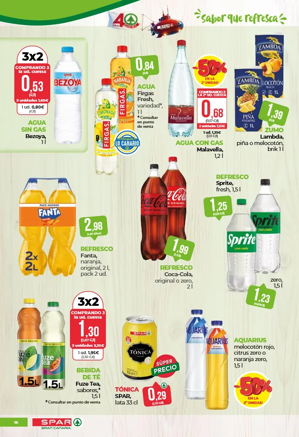 Catálogo de SPAR Gran Canaria Ofertas 10 de julio al 23 de julio 2026 - Página 14