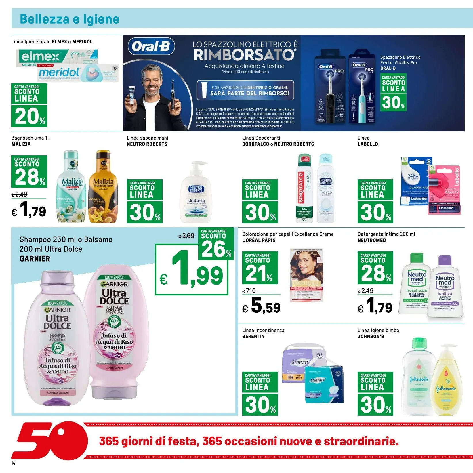 Iper, La grande i Brochure Offerte da 15 novembre a 24 novembre di 2024 - Pagina del volantino 14