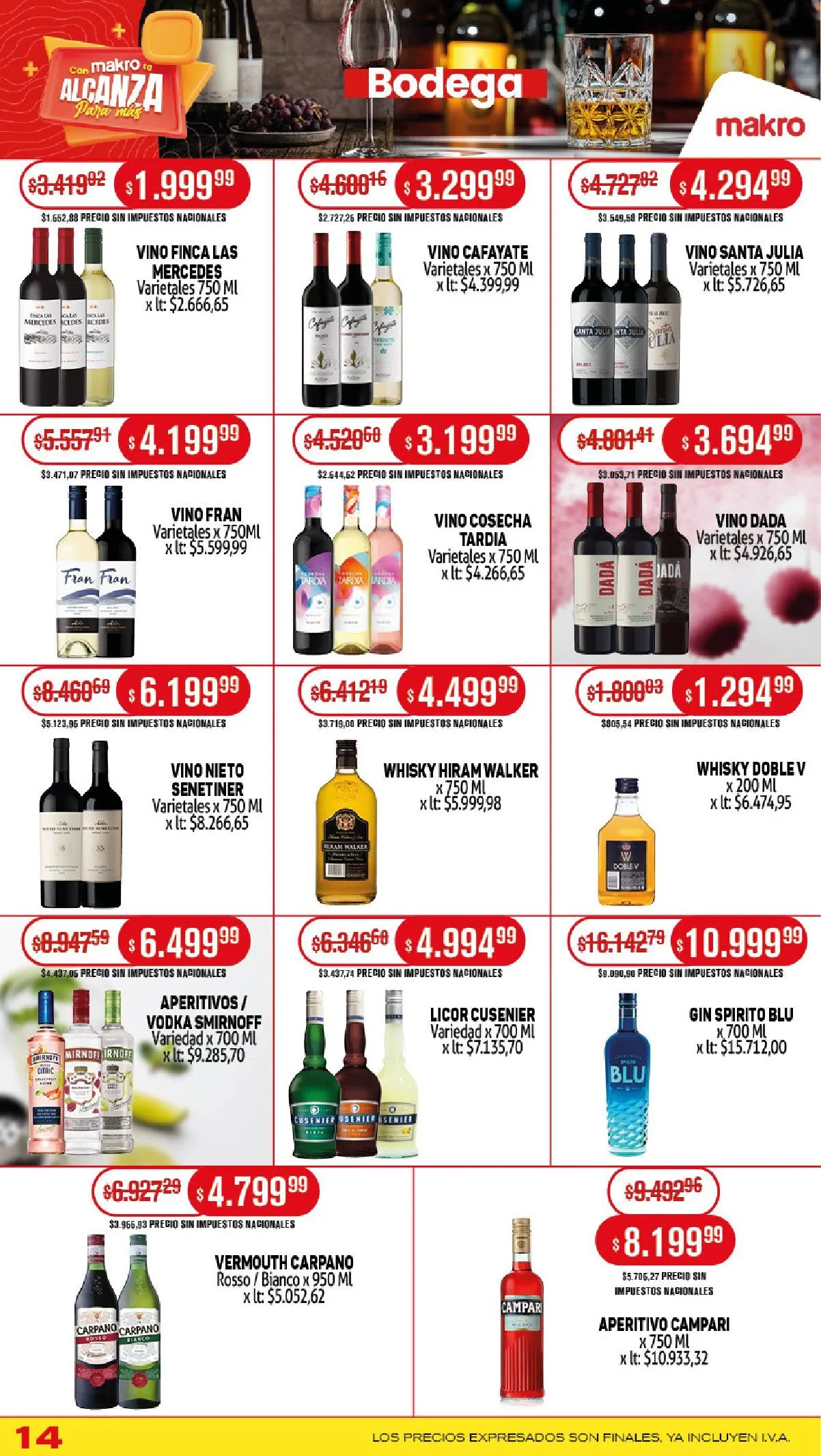 Ofertas de Makro - Catálogos semanales 14 de agosto al 21 de agosto 2025 - Página 14 del catálogo