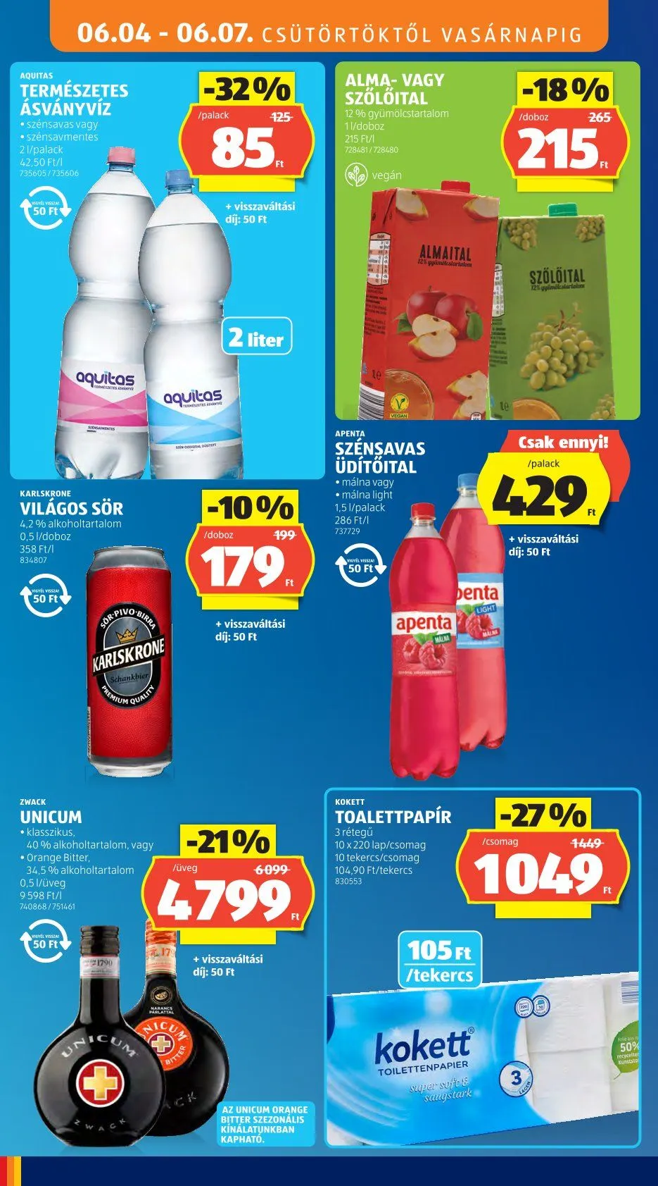 Katalógus Aldi legfrissebb ajánlatai június 4.-tól június 7.-ig 2026. - Oldal 14