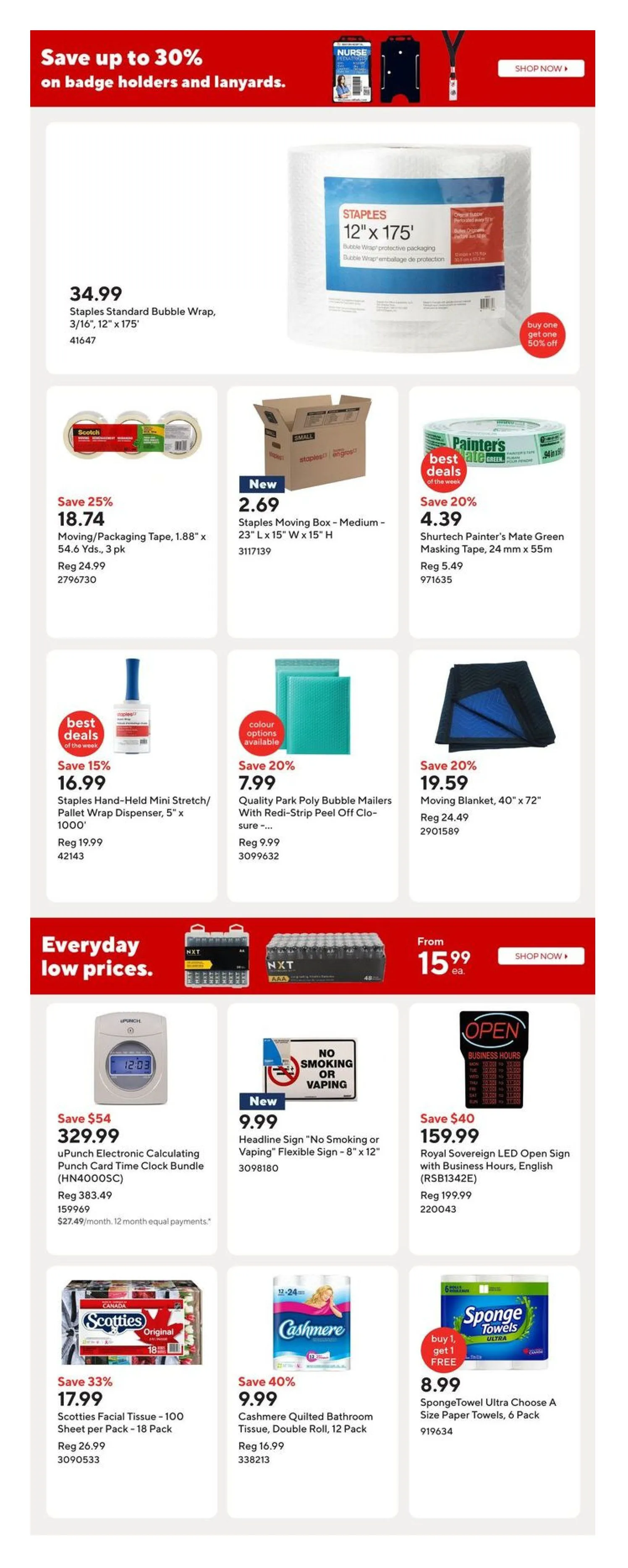 Staples Deals from May 16 to May 22 2025 - flyer page 14