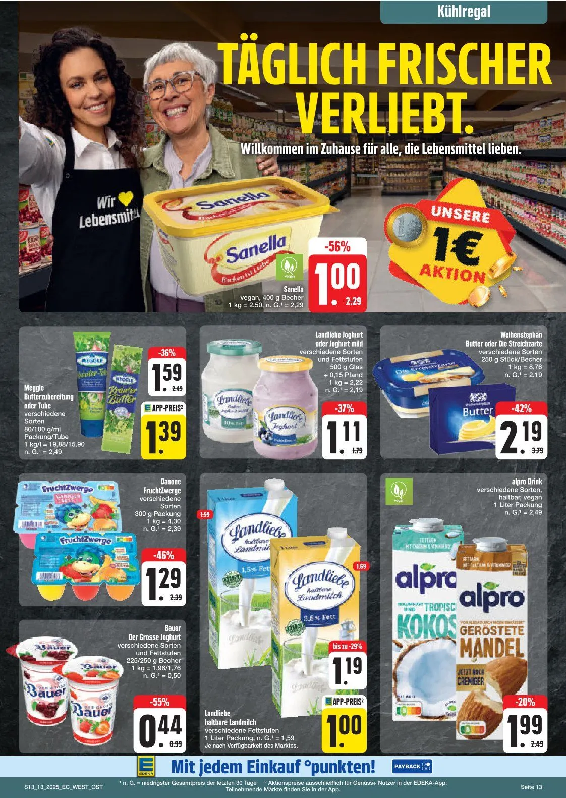 Edeka Prospekt von 25. März bis 29. März 2025 - Prospekt seite 14