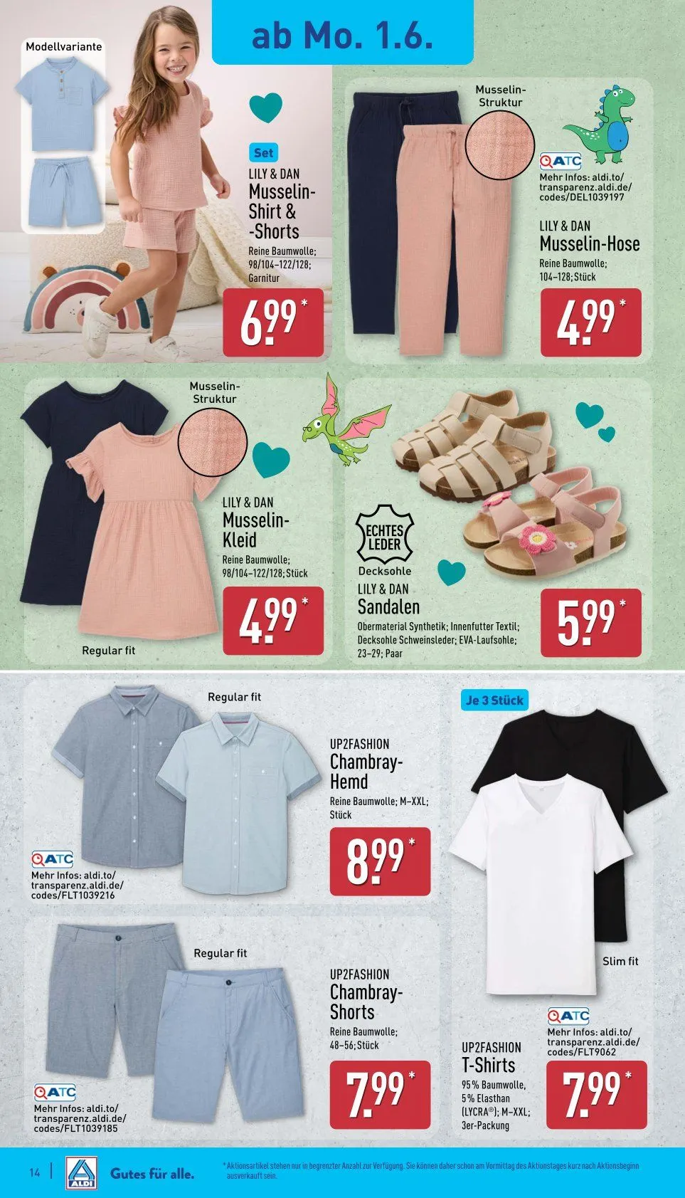 ALDI Nord Prospekte - Aktuelle Angebote von 1. Juni bis 6. Juni 2026 - Prospekt seite 14