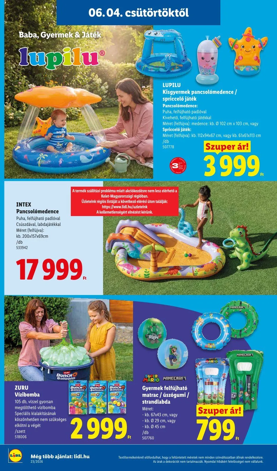 Katalógus Lidl legfrissebb ajánlatai június 4.-tól június 4.-ig 2026. - Oldal 14