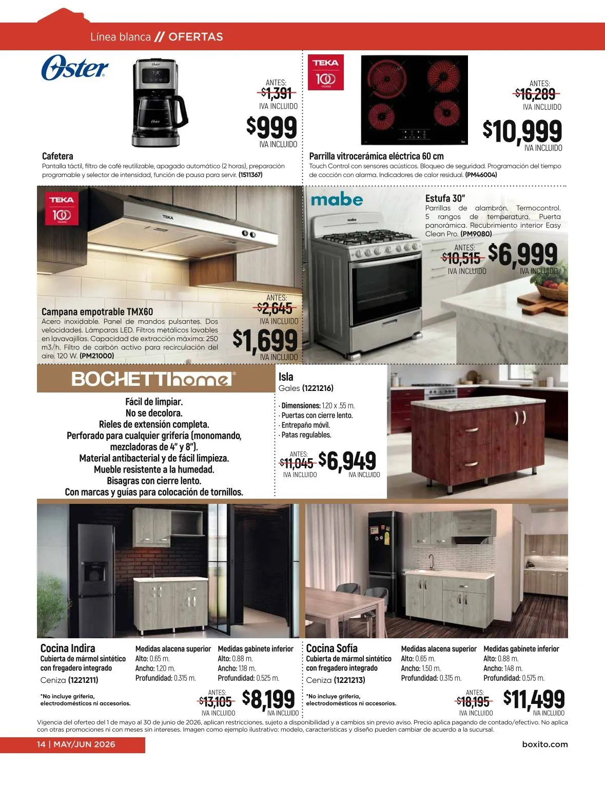 Catálogo de Ofertas 1 de mayo al 30 de junio 2026 - Pagina 14