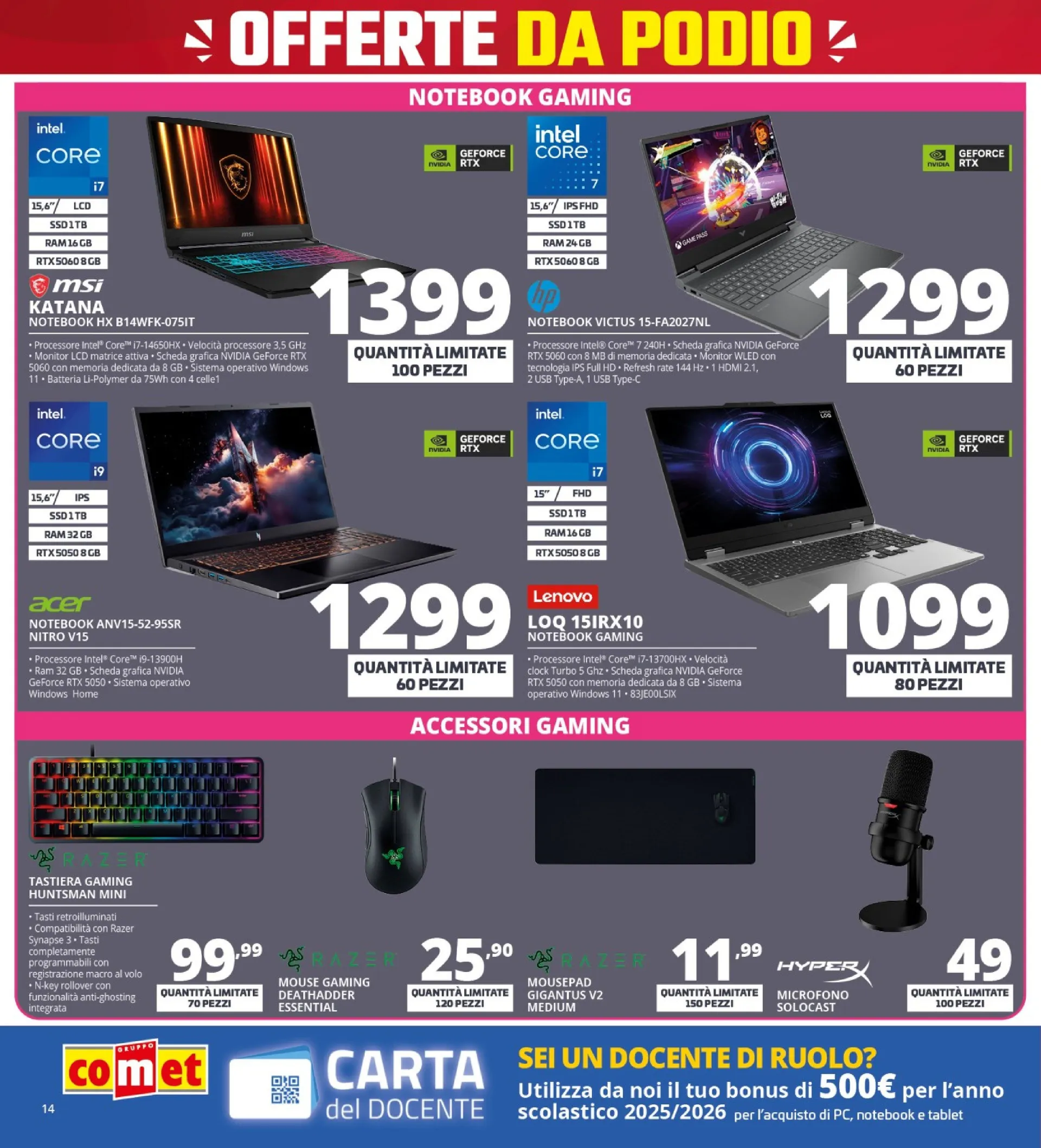 Volantini Comet da 5 febbraio a 18 febbraio di 2026 - Pagina del volantino 14