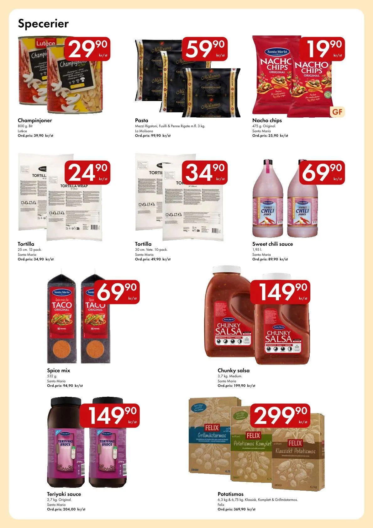  Axfood Snabbgross erbjudanden från 27 juli till 9 augusti 2026 - Reklamblad sidor 14