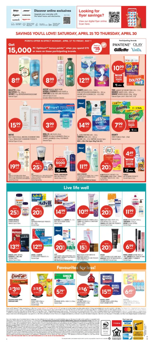 Shoppers Drug Mart Sales from April 25 to April 30 2026 - flyer page 14