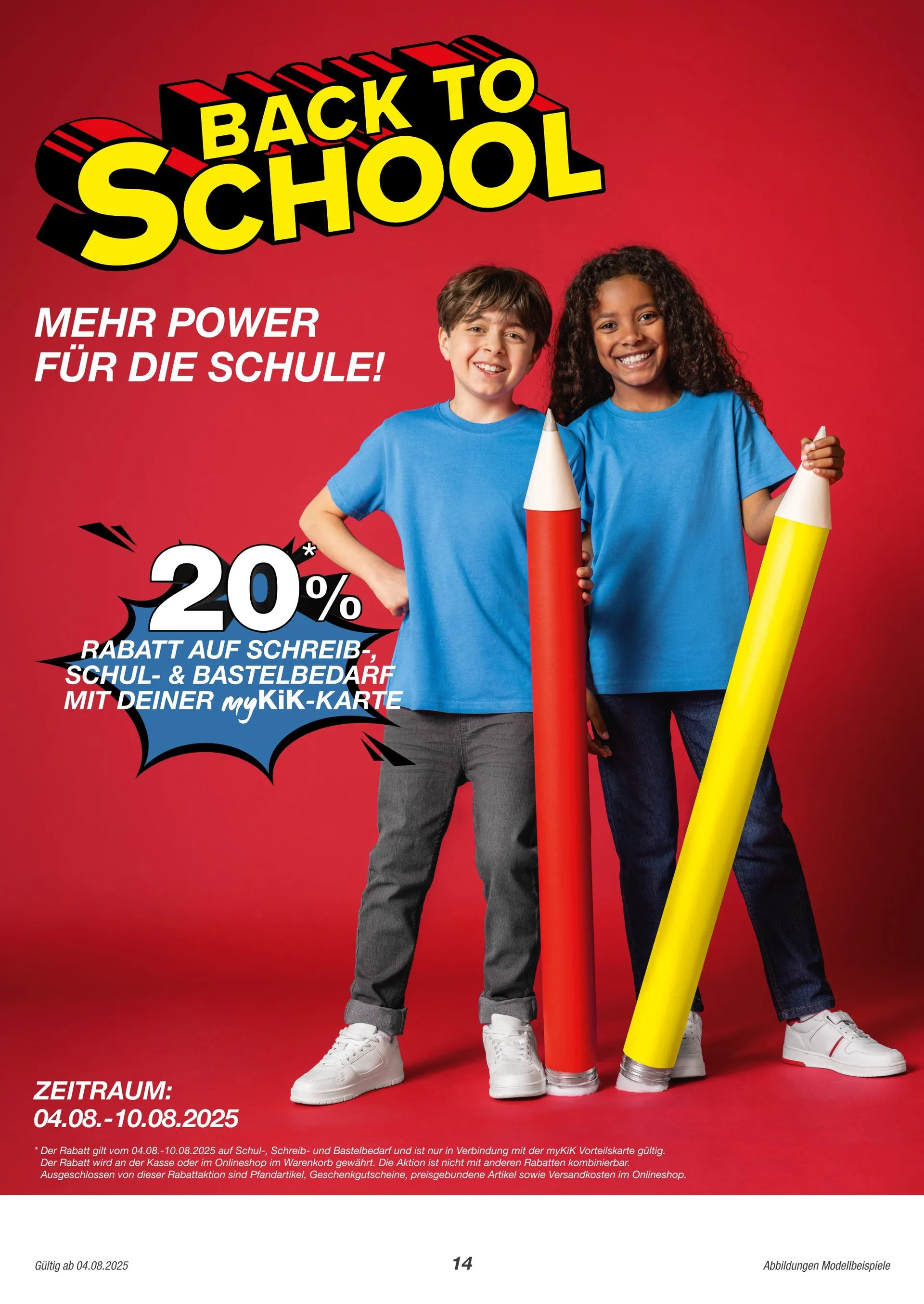 KIK Angebote von 4. August bis 17. August 2025 - Prospekt seite 14