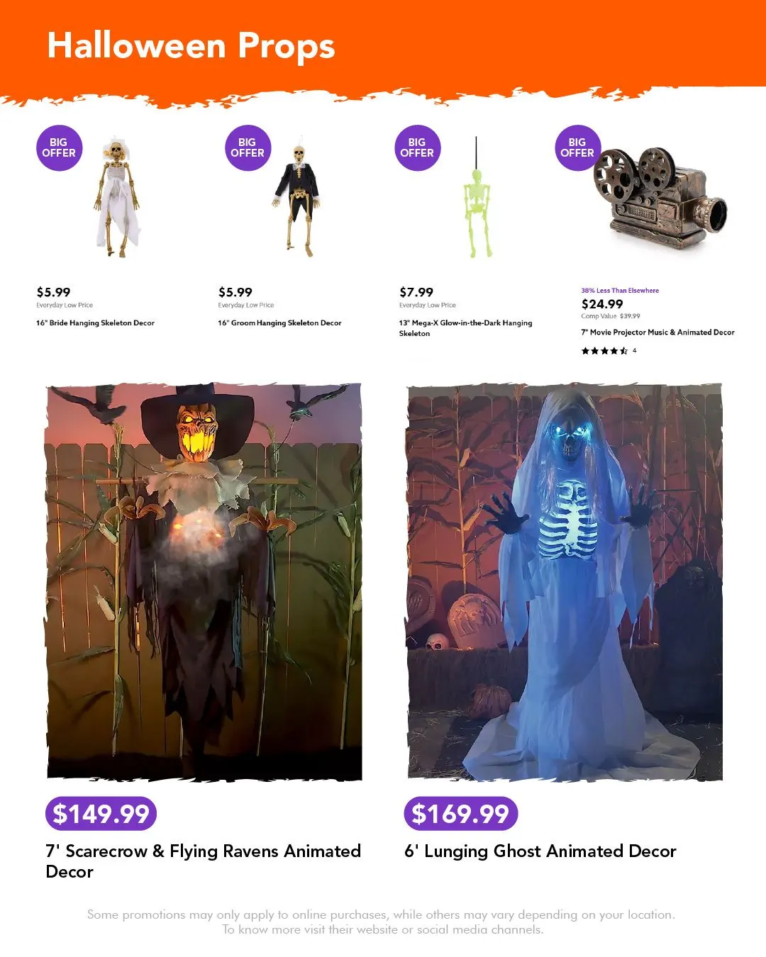 Weekly ad Halloween Decorations from August 14 to September 18 2024 - Page 13