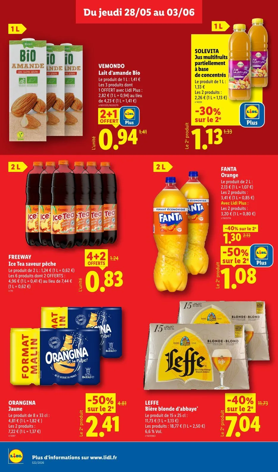 Catalogues Lidl du 28 mai au 3 juin 2026 - Catalogue page 14