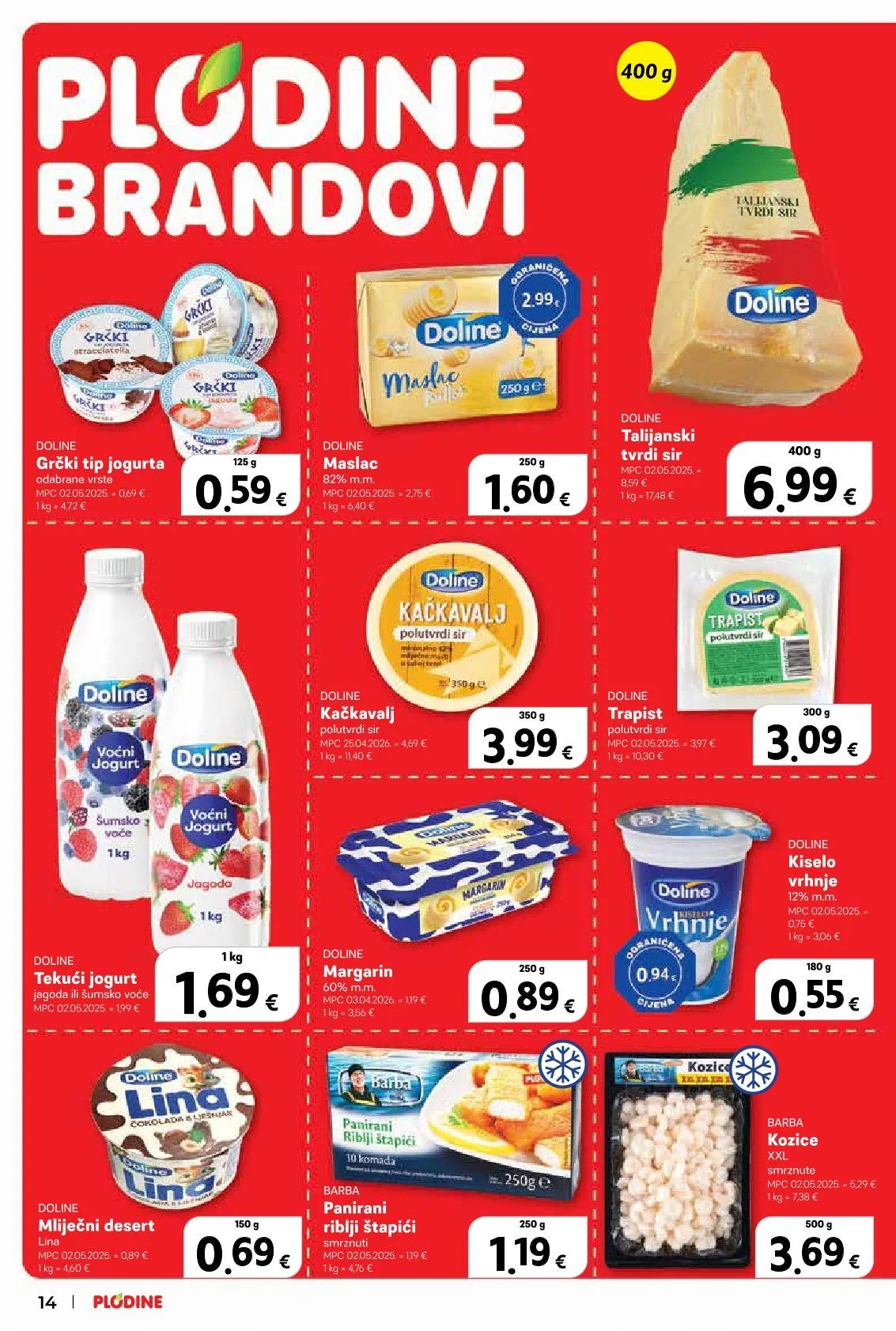 Katalog Plodine od 3. lipnja do 9. lipnja 2026. - Pregled Stranica 14