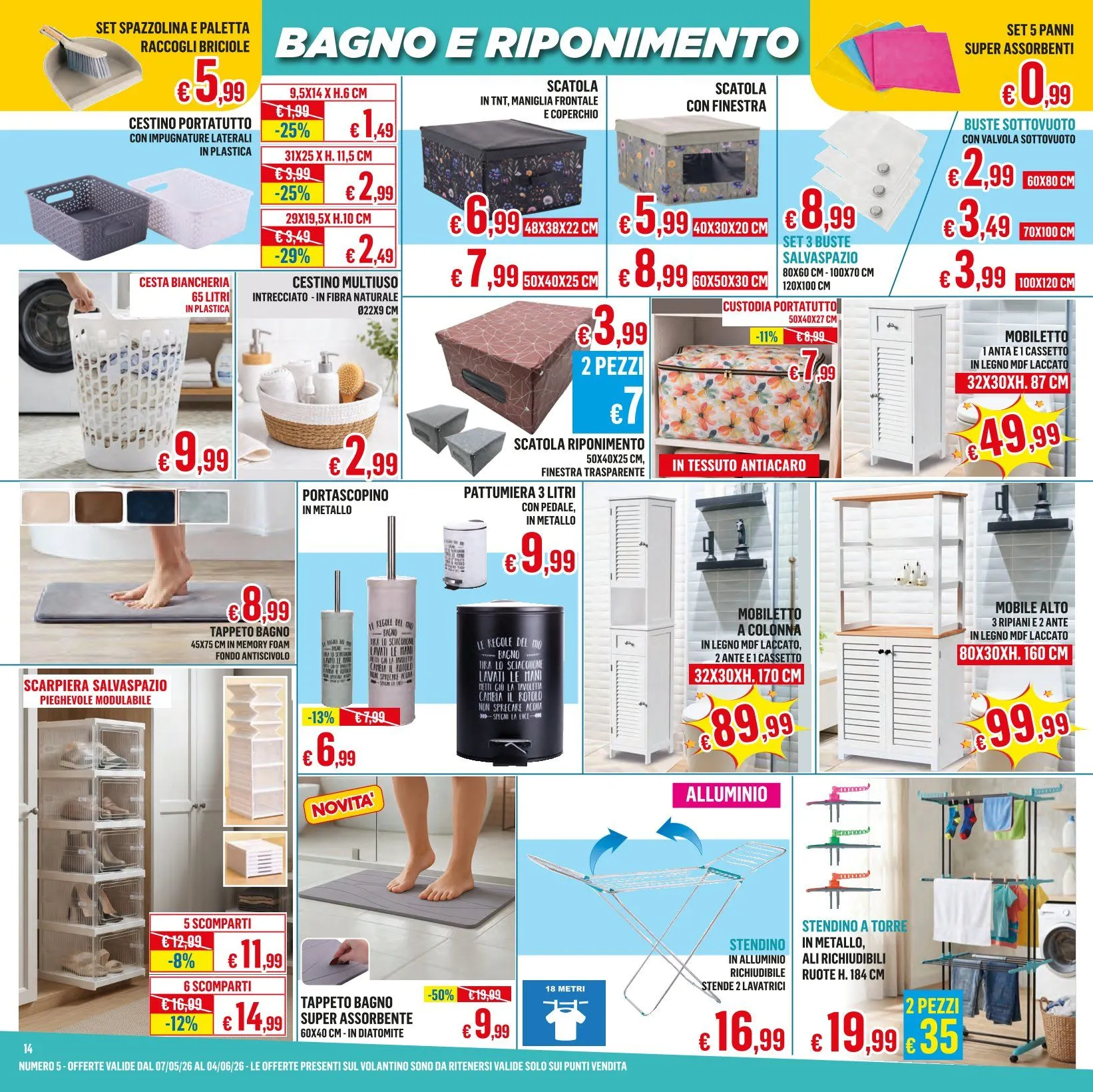 Volantini SATUR da 7 maggio a 4 giugno di 2026 - Pagina del volantino 14