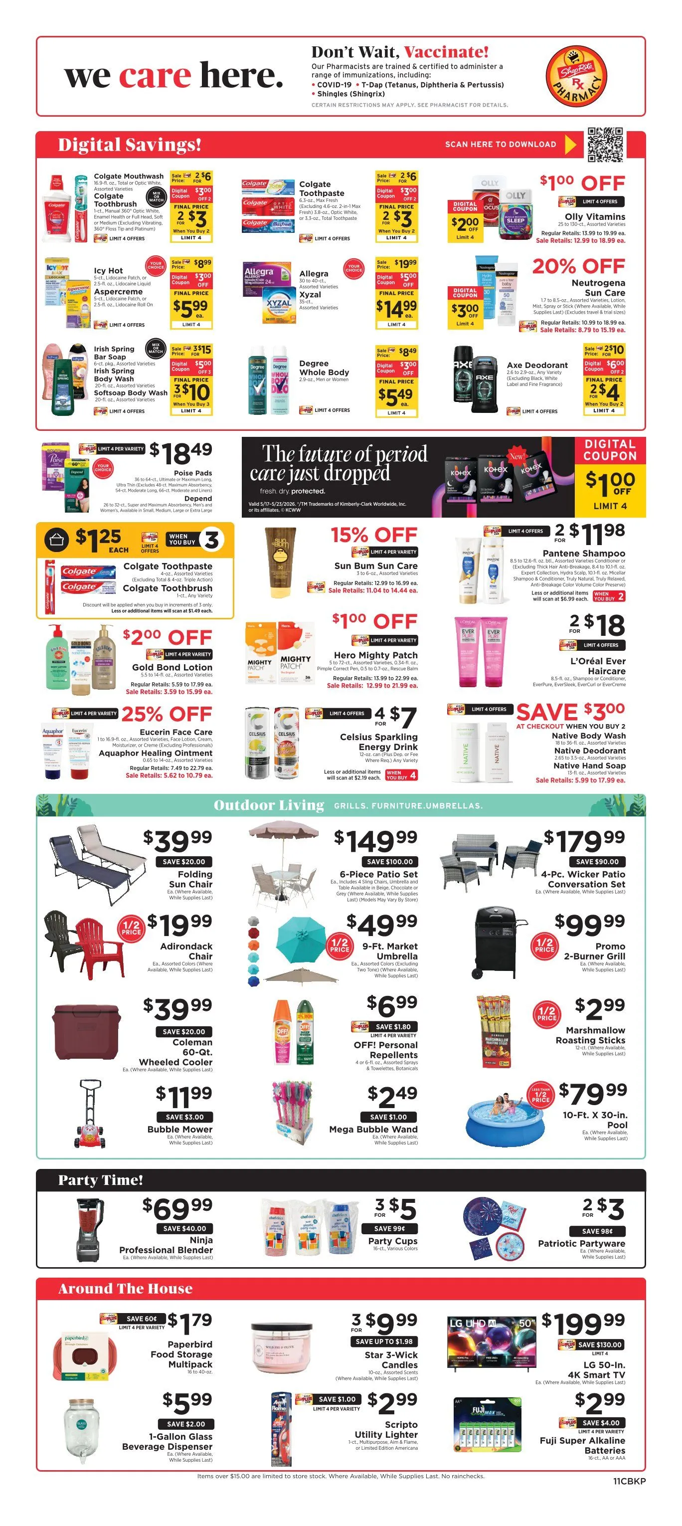 Weekly promotion ShopRite Sales spanning from May 17 to May 23 2026 - Page 14 for Catalogue 365