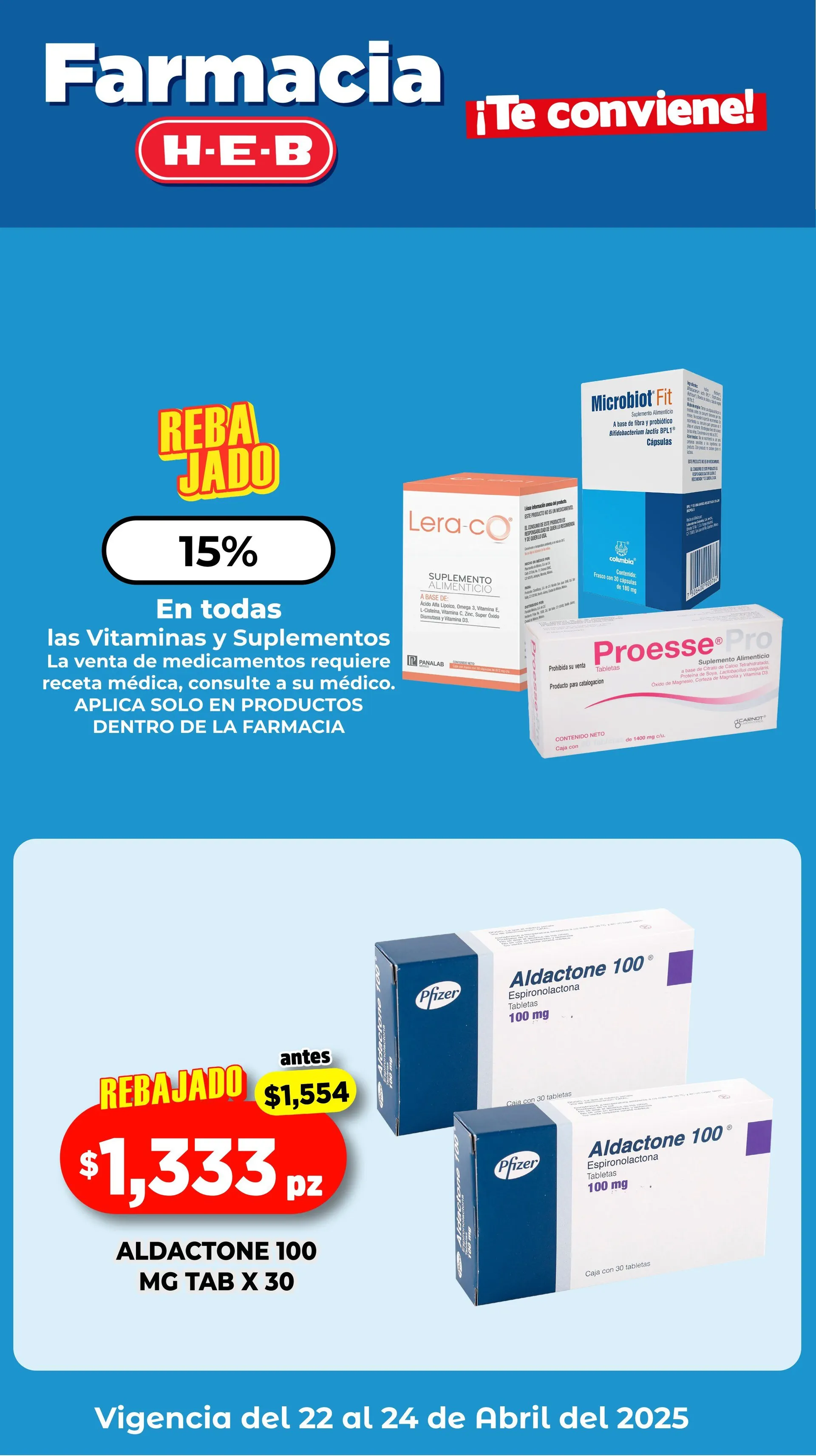Catálogo de H-E-B Ofertas 22 de abril al 25 de abril 2025 - Pagina 14
