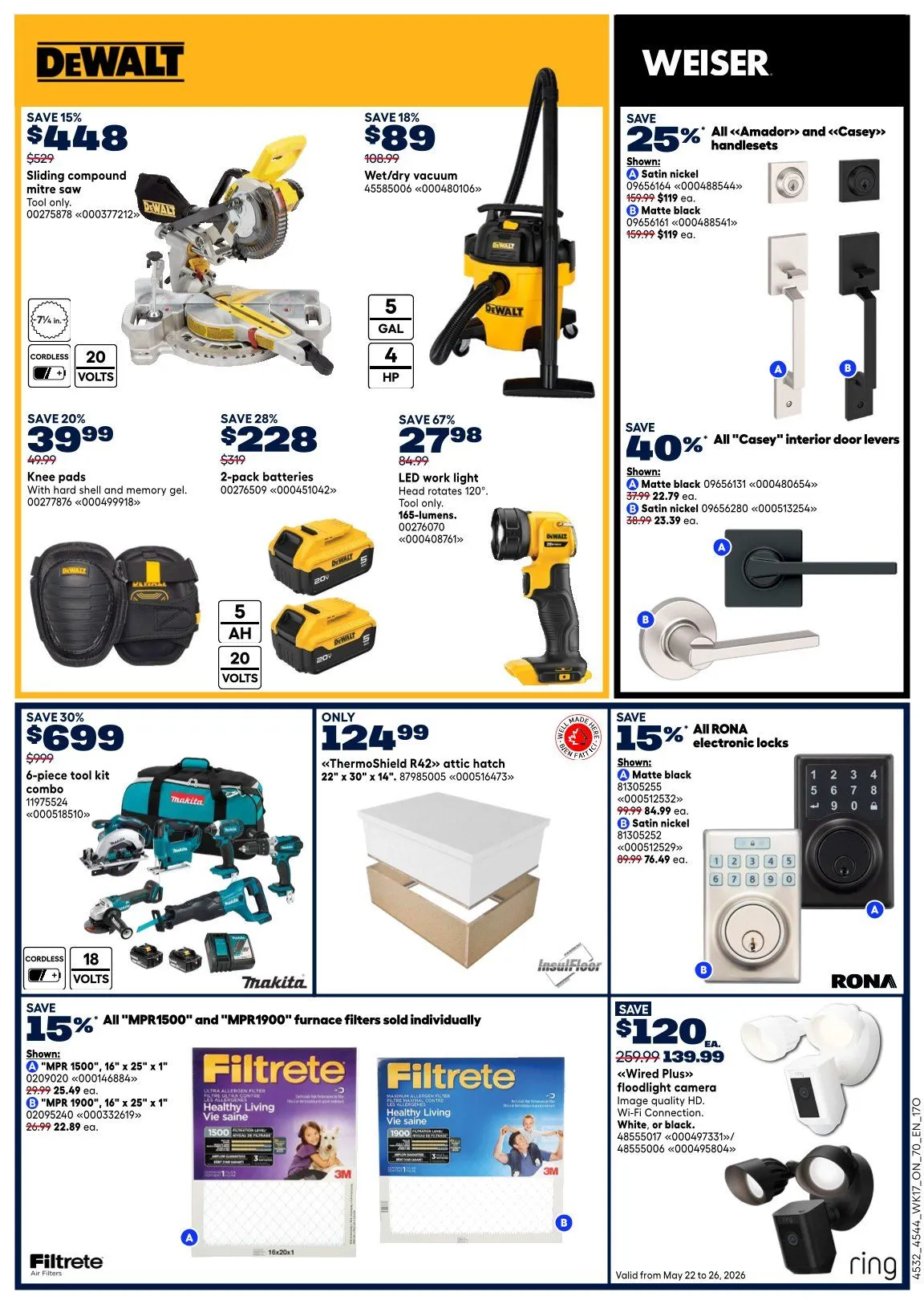 RONA Sales from May 21 to May 27 2026 - flyer page 14