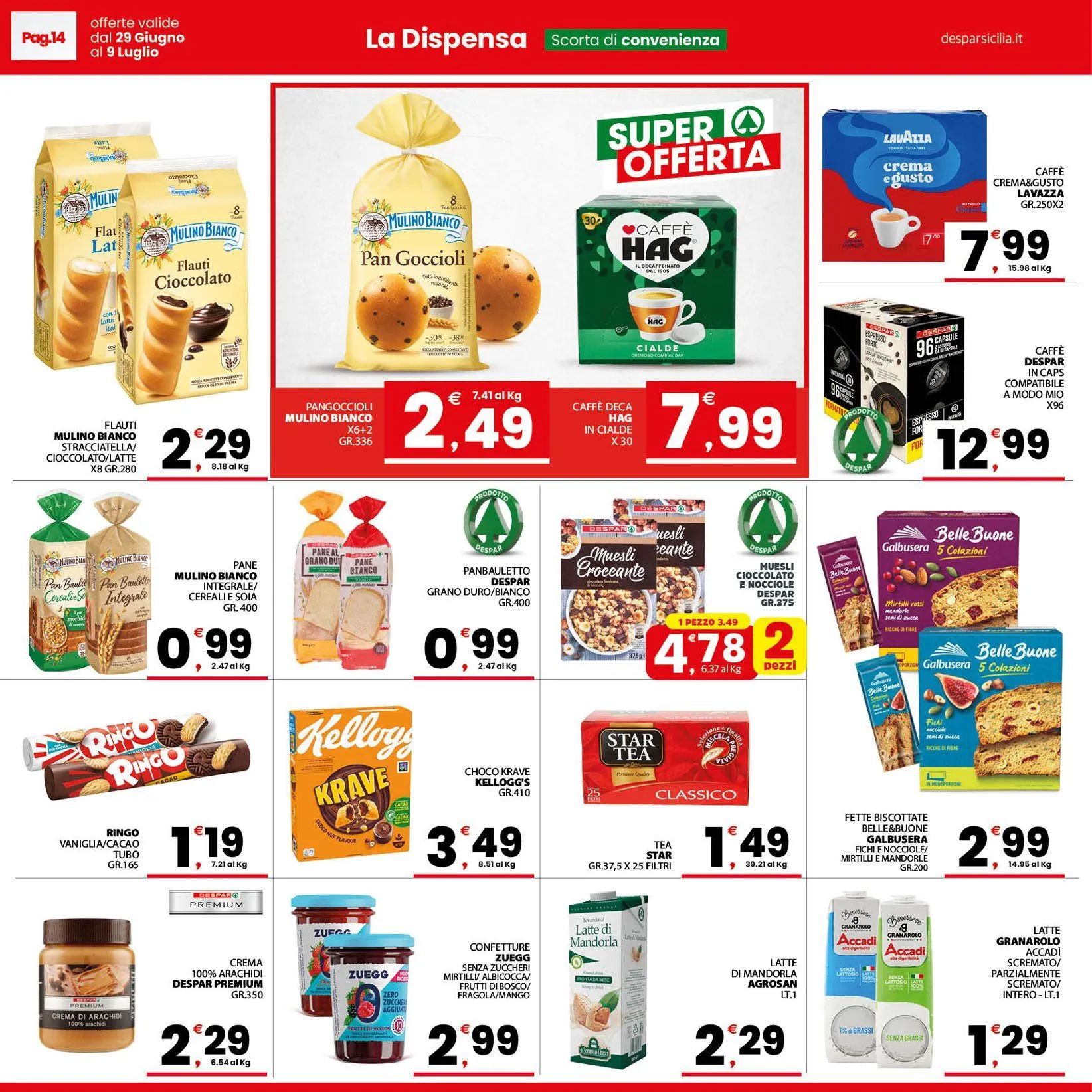 Despar Volantino da 29 giugno a 9 luglio di 2026 - Pagina del volantino 14