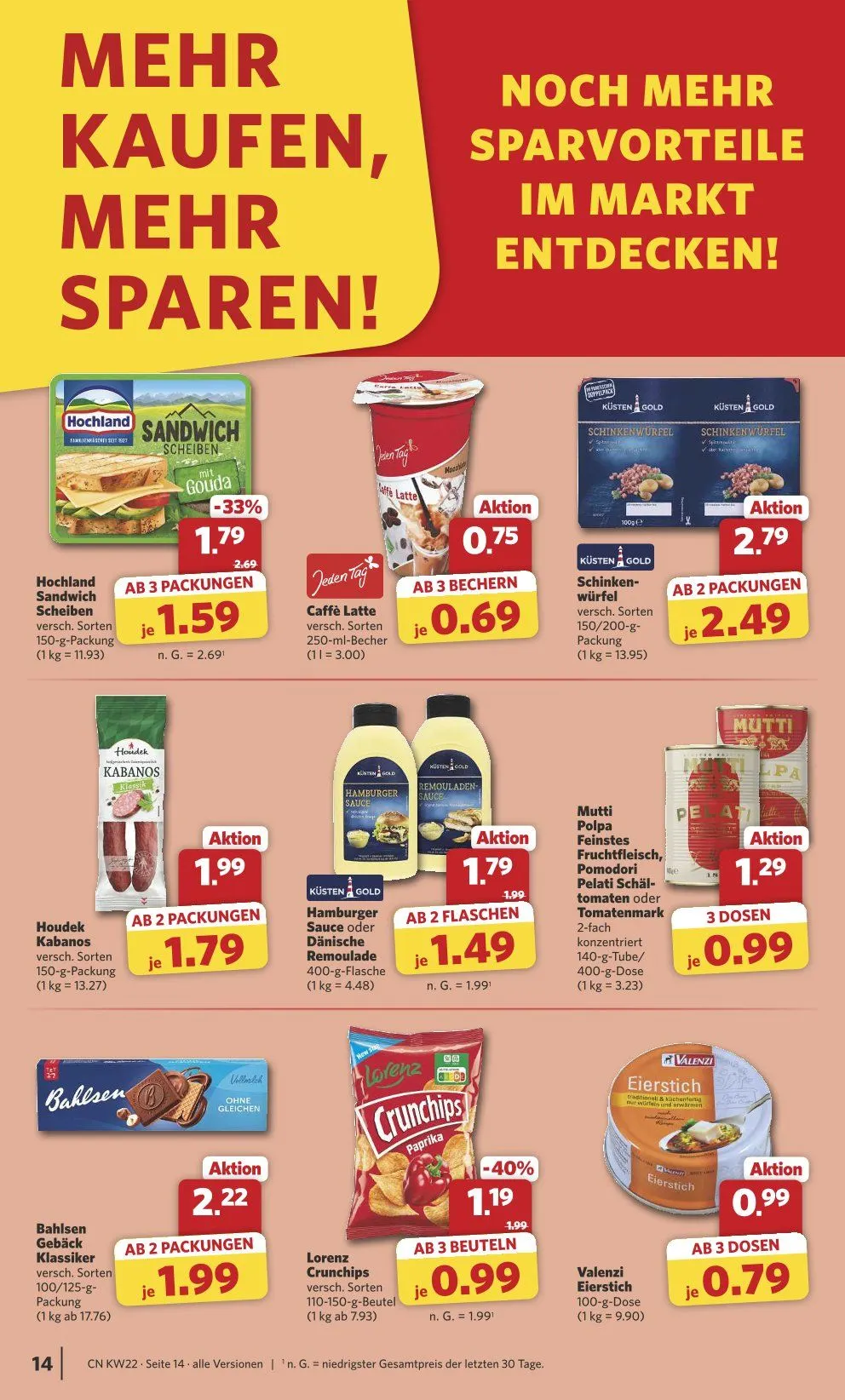 Combi Angebote von 27. Mai bis 30. Mai 2026 - Prospekt seite 14