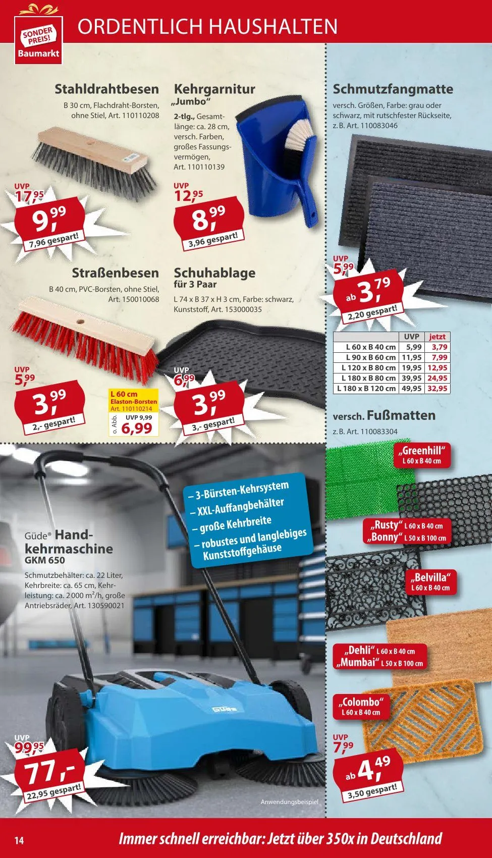Sonderpreis-Baumarkt Prospekt von 26. April bis 2. Mai 2025 - Prospekt seite 14