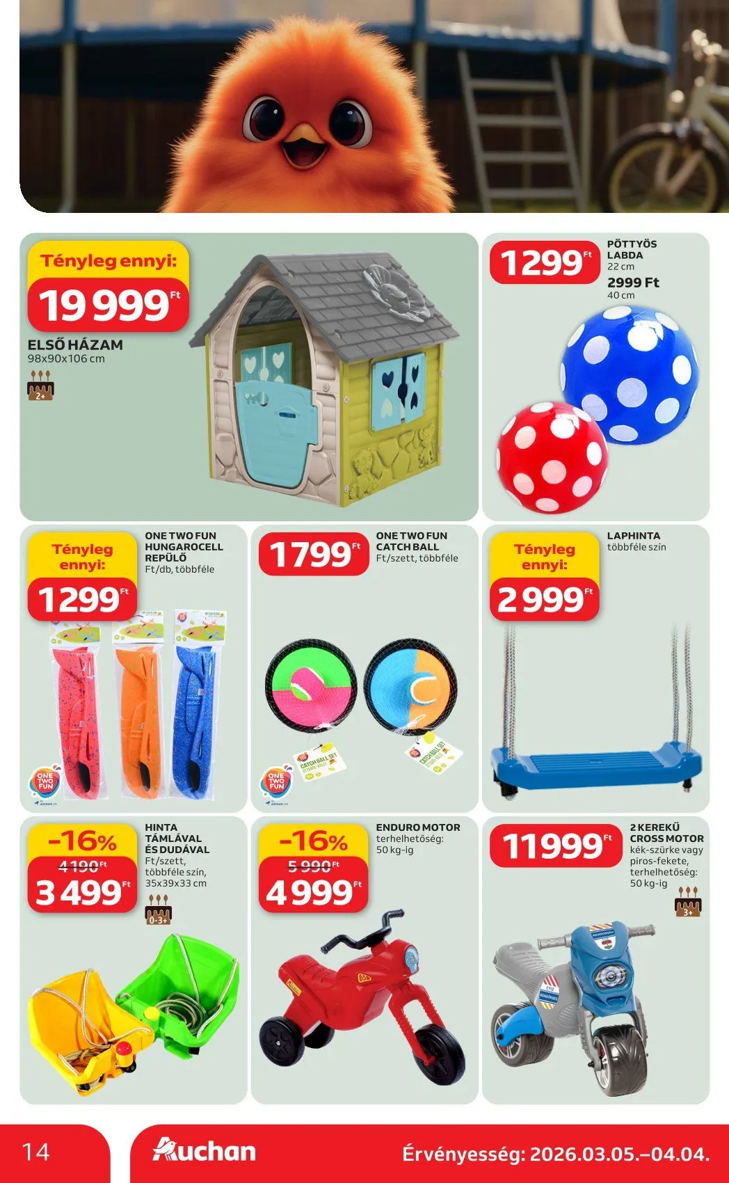Katalógus Auchan legfrissebb ajánlatai március 5.-tól március 11.-ig 2026. - Oldal 14