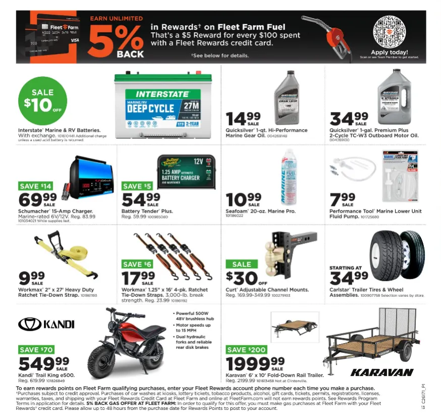 Weekly promotion Fleet Farm Sales spanning from April 20 to April 26 2026 - Page 14 for Catalogue 365
