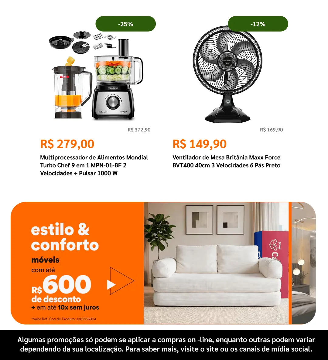 Encarte de  Ponto Frio Ofertas 6 de maio até 25 de maio 2026 - Pagina 14