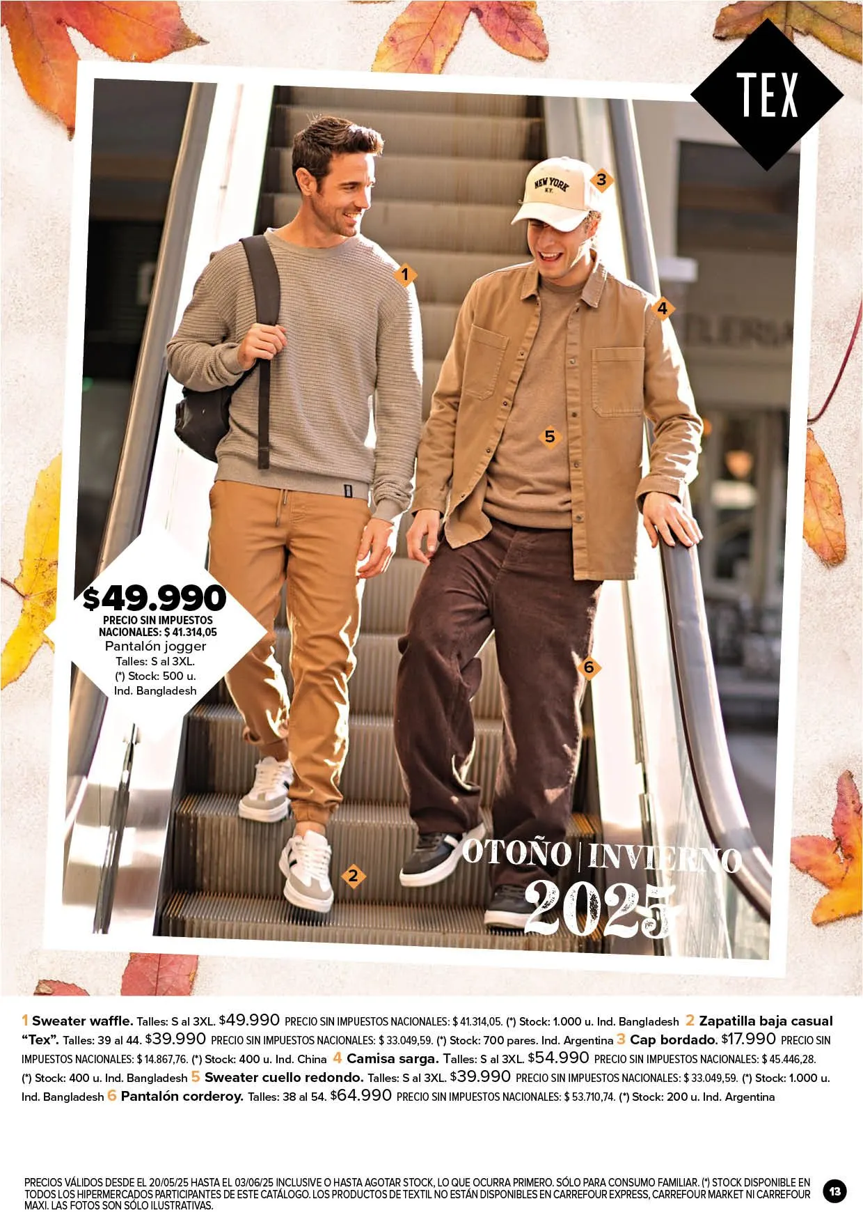 Ofertas de Carrefour TEX 22 de mayo al 3 de junio 2025 - Página 13 del catálogo