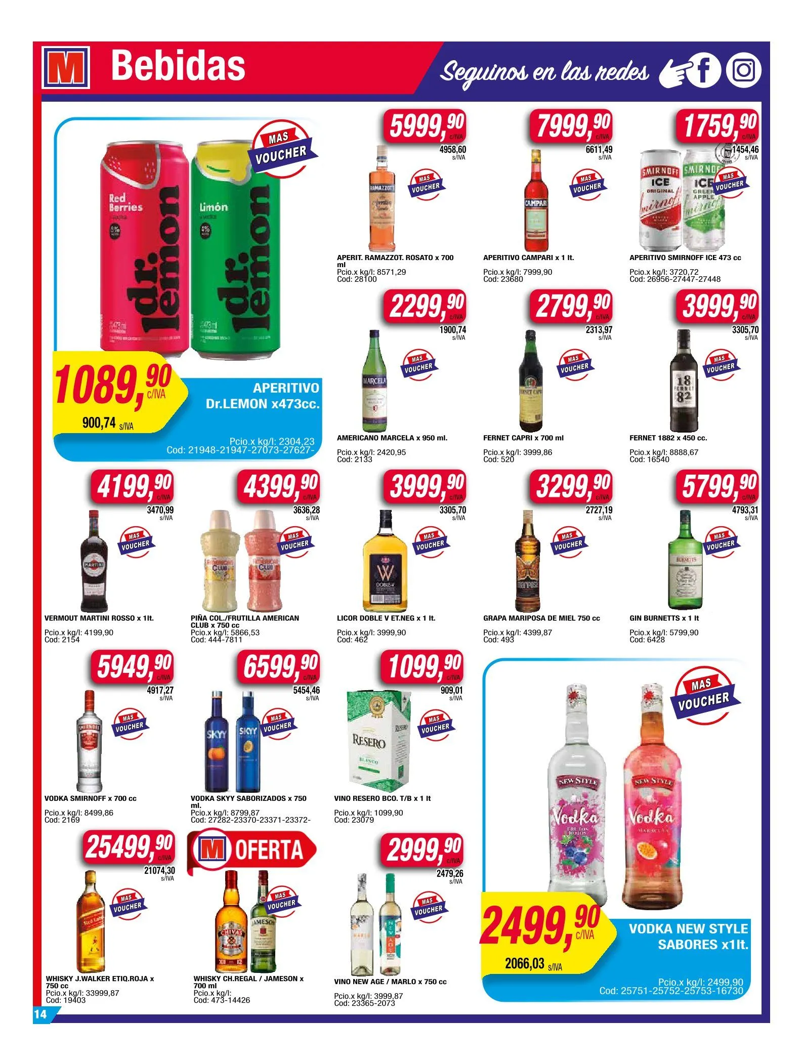 Ofertas de Maxiconsumo Ofertas 6 de enero al 12 de enero 2025 - Página 14 del catálogo