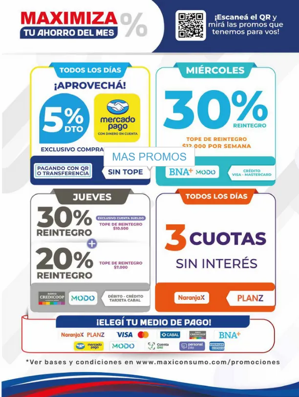 Ofertas de Ofertas Maxiconsumo 8 de septiembre al 15 de septiembre 2025 - Página 14 del catálogo