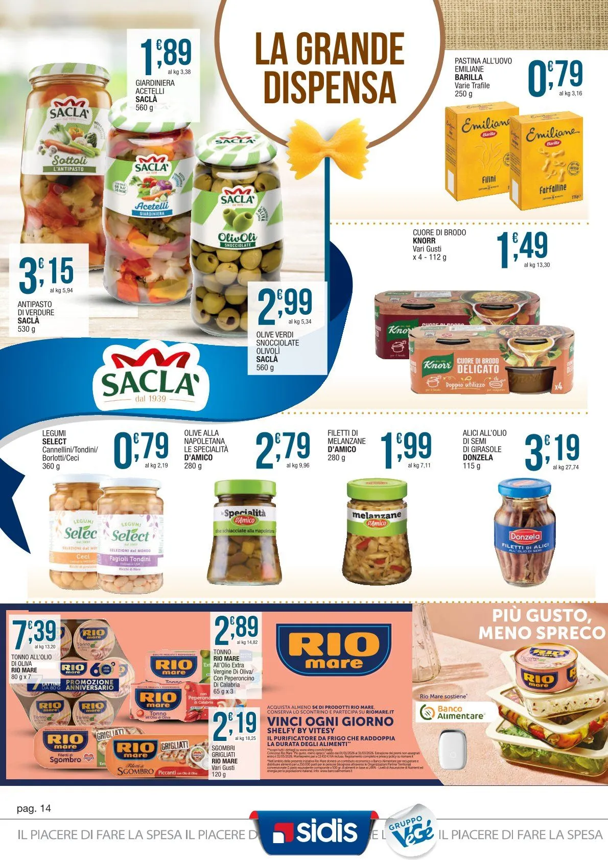 Volantini Maxi Sidis da 26 gennaio a 7 febbraio di 2026 - Pagina del volantino 14