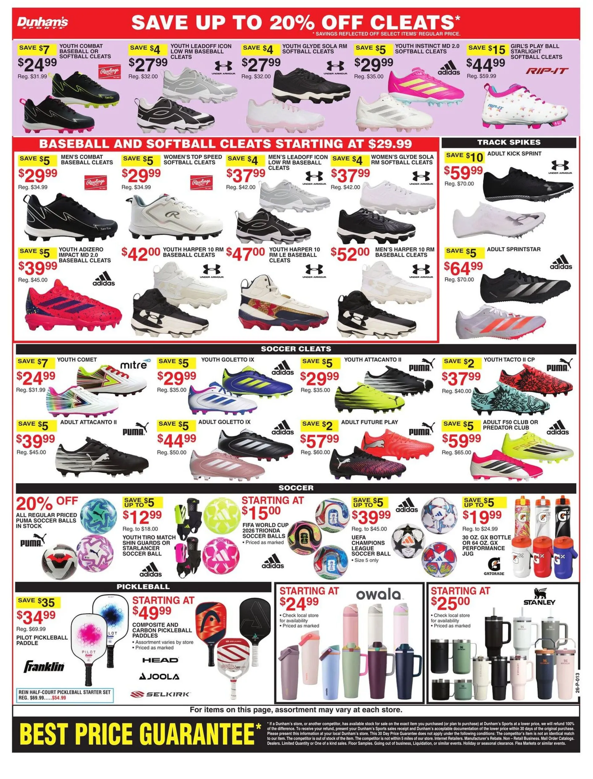 Weekly promotion Dunham's Sports Sales spanning from April 11 to April 16 2026 - Page 14 for Catalogue 365