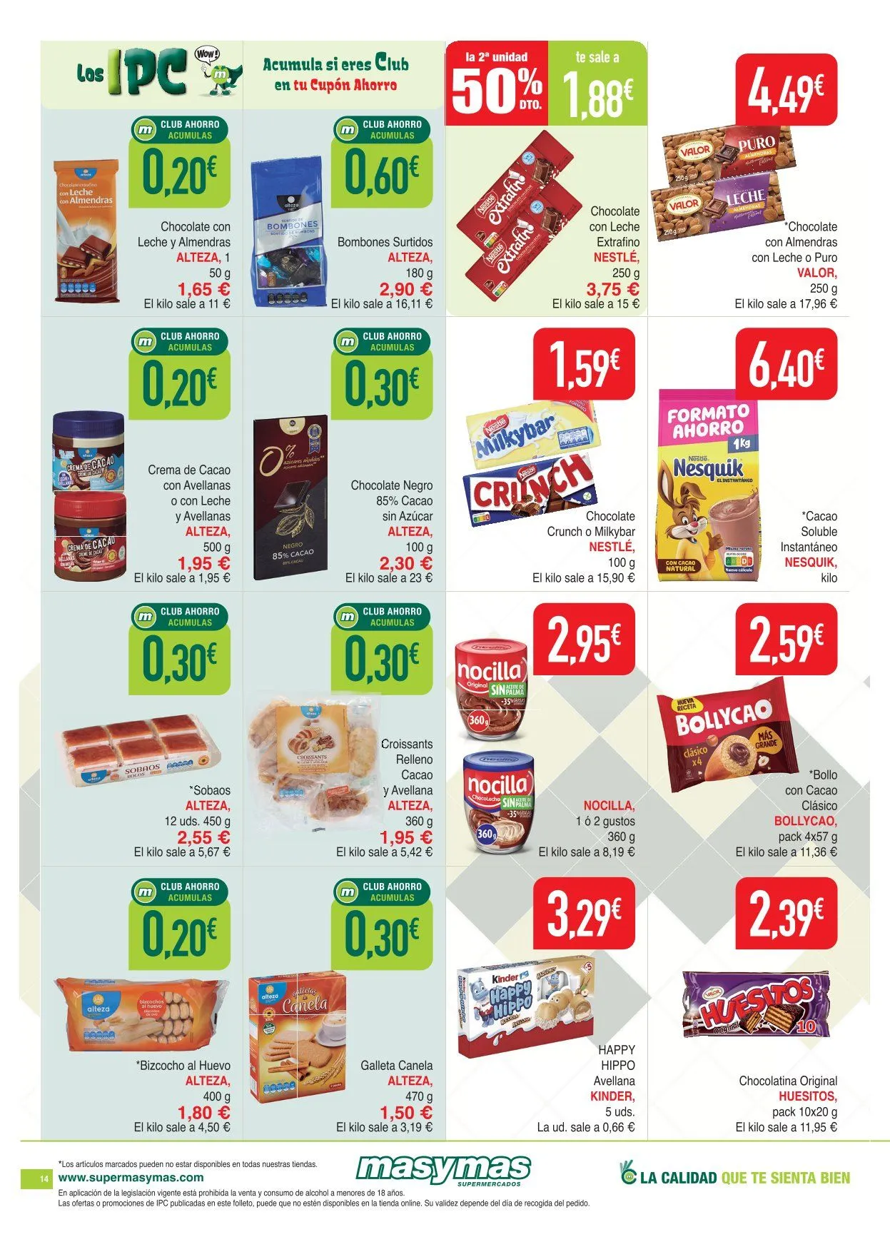 Catálogo de Supermercados masymas Ofertas 28 de mayo al 24 de junio 2026 - Página 14