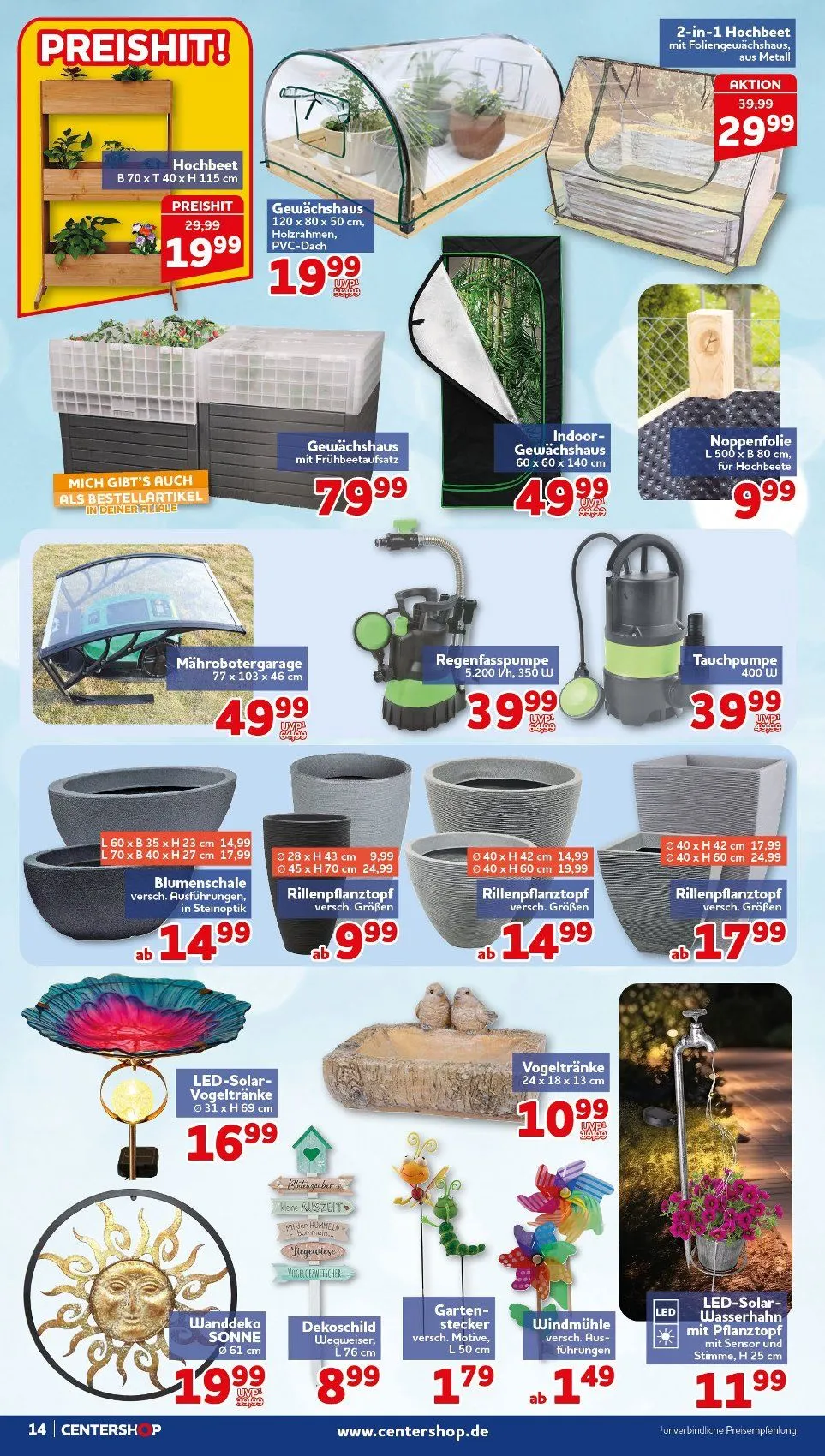 CENTERSHOP Angebote von 6. Juli bis 11. Juli 2026 - Prospekt seite 14