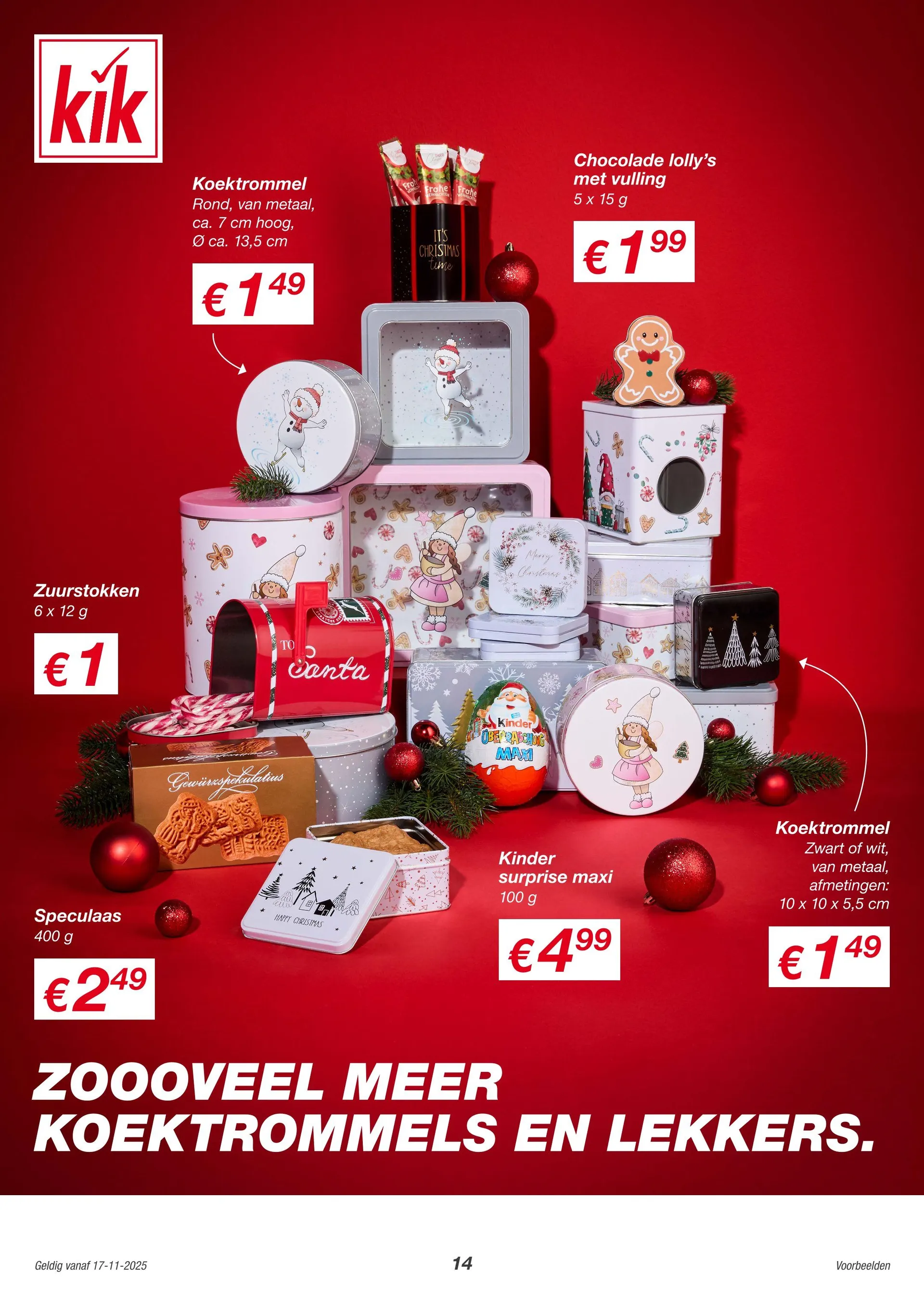 Kik Folder van 17 november tot 6 december 2025 - Folder pagina 14