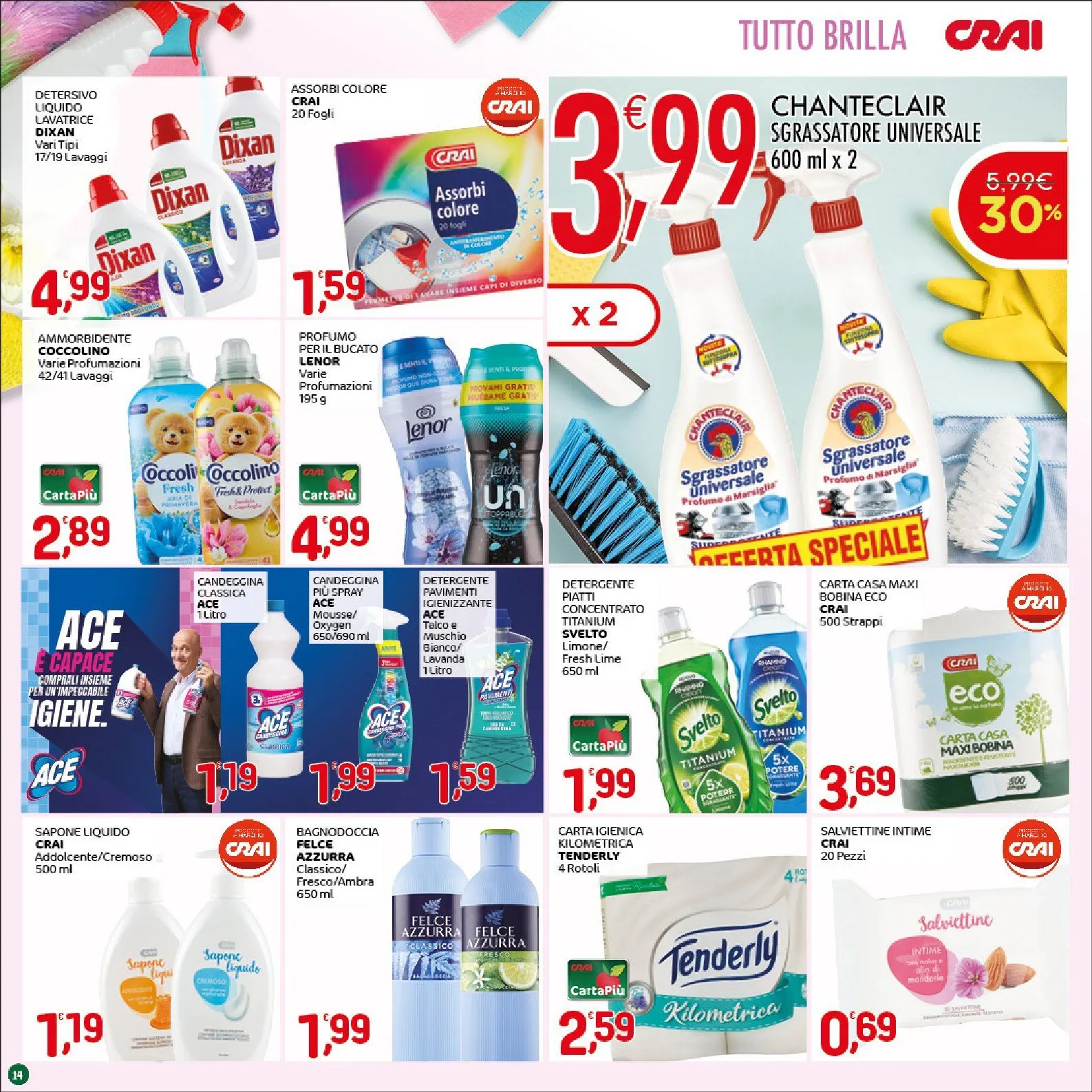 Volantini Crai da 26 marzo a 6 aprile di 2026 - Pagina del volantino 14