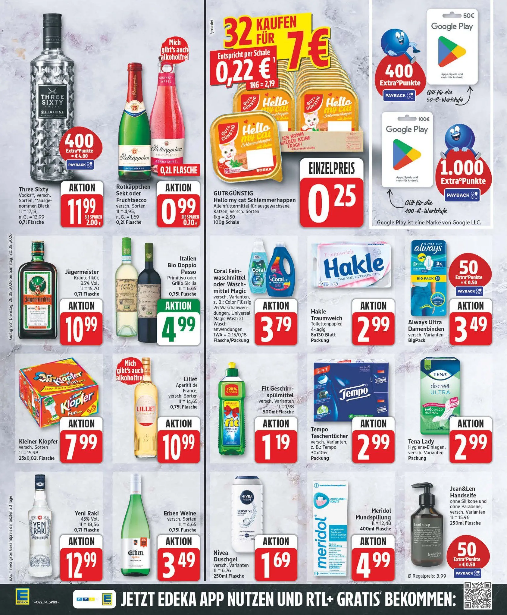 Edeka Angebote von 26. Mai bis 30. Mai 2026 - Prospekt seite 14