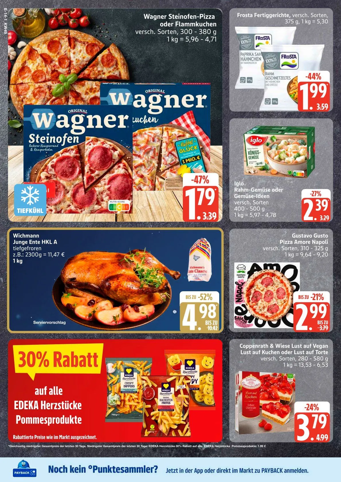 Edeka Angebote von 1. Dezember bis 6. Dezember 2025 - Prospekt seite 14
