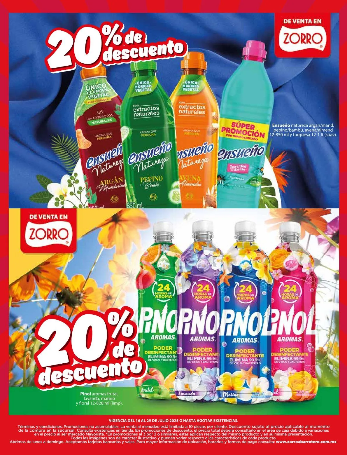 Catálogo de Zorro  Ofertas 17 de julio al 24 de julio 2025 - Pagina 14