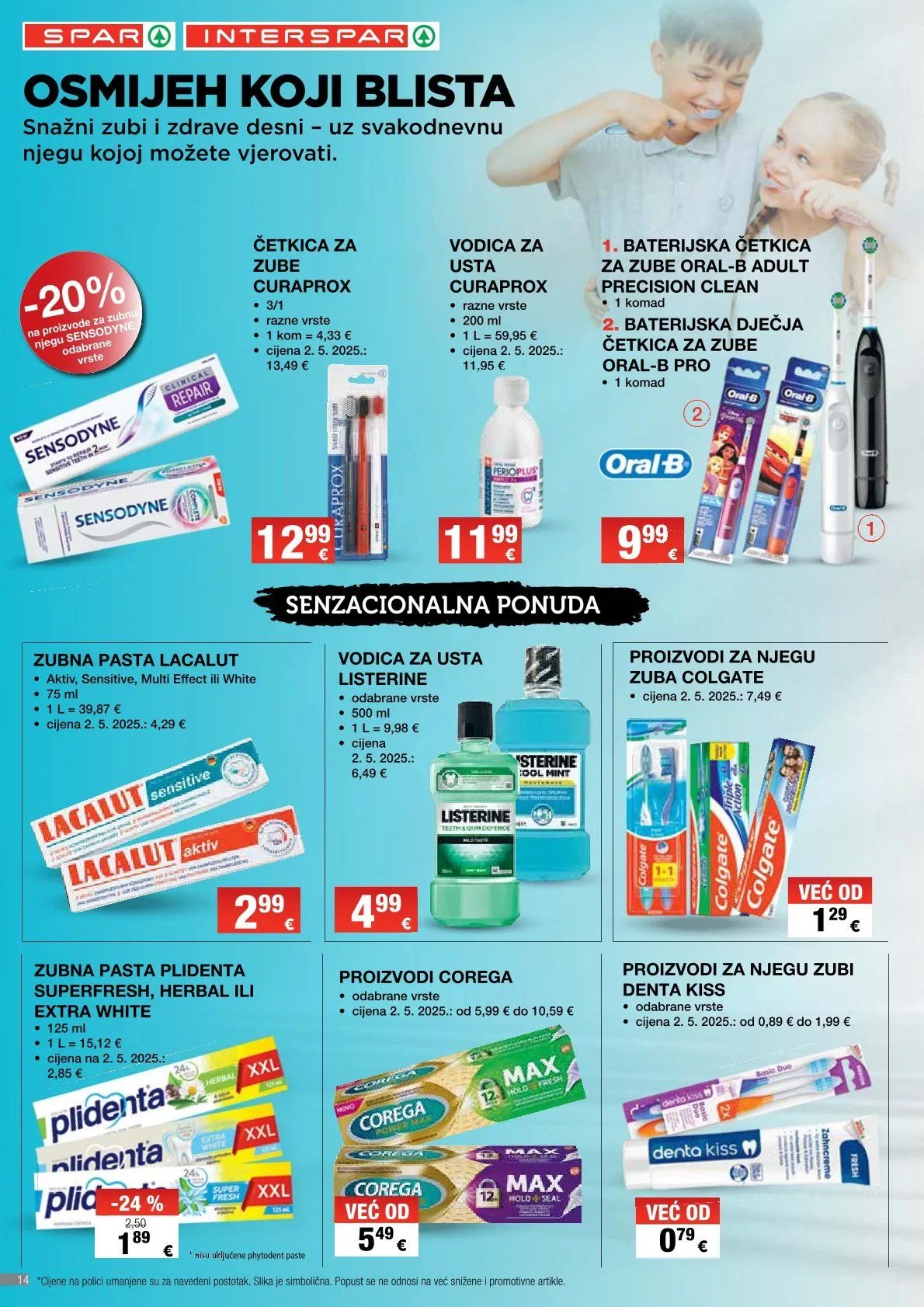 Katalog Najnovije ponude trgovine INTERSPAR od 23. listopada do 12. studenoga 2025. - Pregled Stranica 14