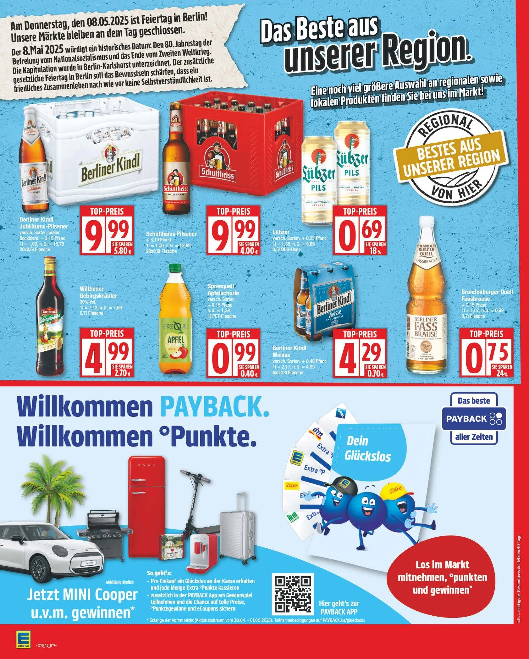 Edeka Prospekt von 5. Mai bis 10. Mai 2025 - Prospekt seite 14