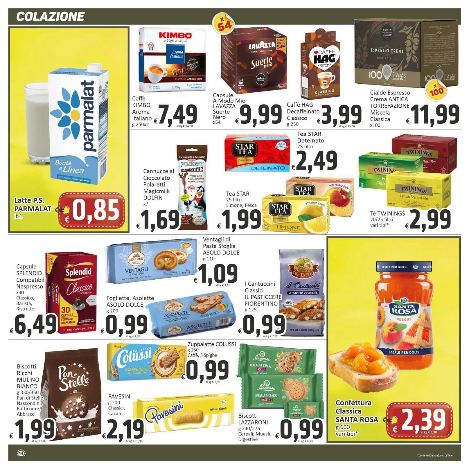  Volantini Paghi Poco da 17 aprile a 27 aprile di 2026 - Pagina del volantino 14