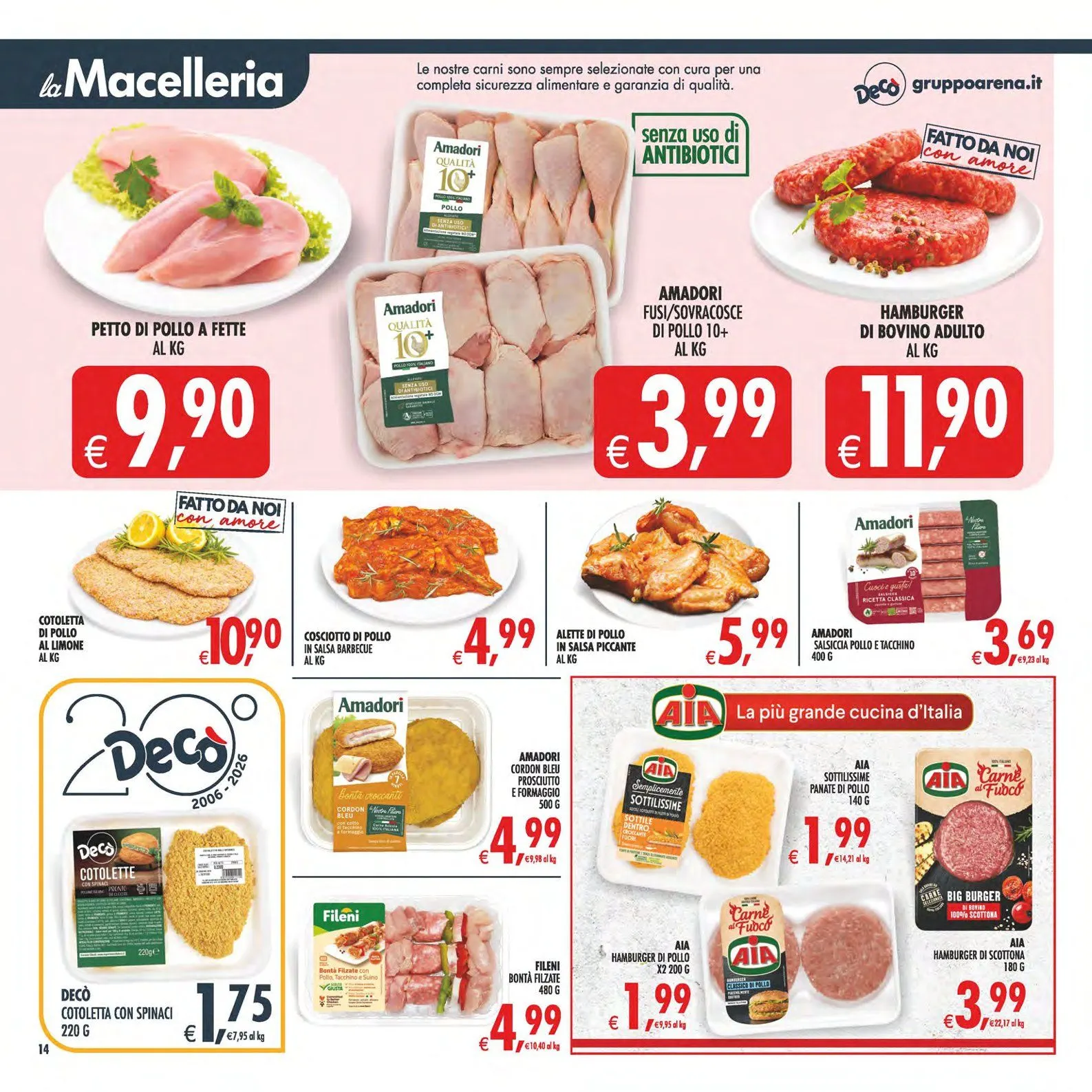 Volantini Deco Supermercati da 19 giugno a 29 giugno di 2026 - Pagina del volantino 14