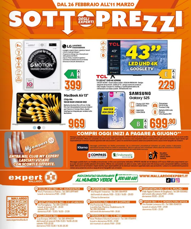  Volantini Mallardo Expert da 26 febbraio a 11 marzo di 2026 - Pagina del volantino 14