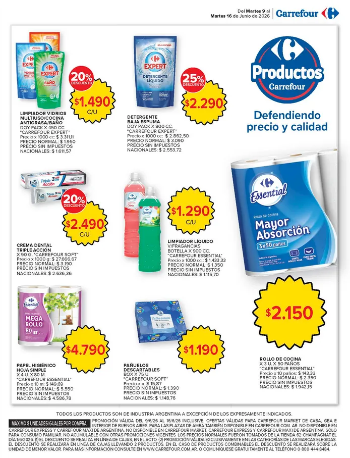 Ofertas de Ofertas Carrefour Market 9 de junio al 16 de junio 2026 - Página 14 del catálogo