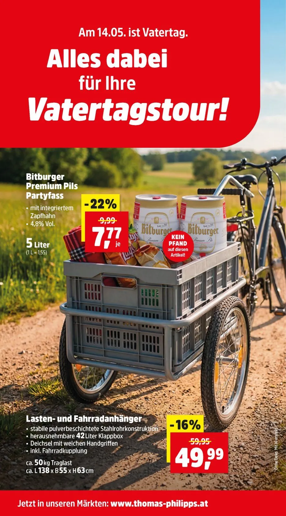 Thomas Philipps Prospekte von 11. Mai bis 16. Mai 2026 - Flugblätt seite  14