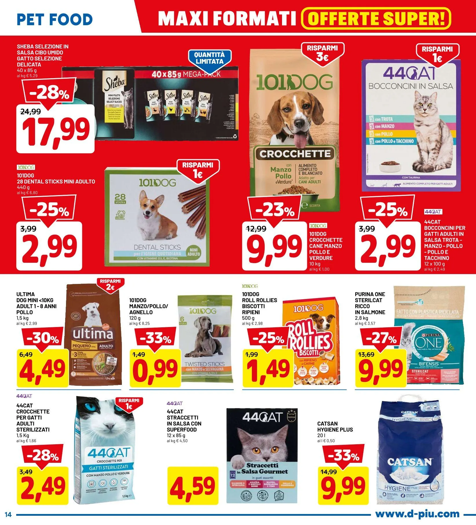 Volantino  D Più da 20 aprile a 29 aprile di 2026 - Pagina del volantino 14