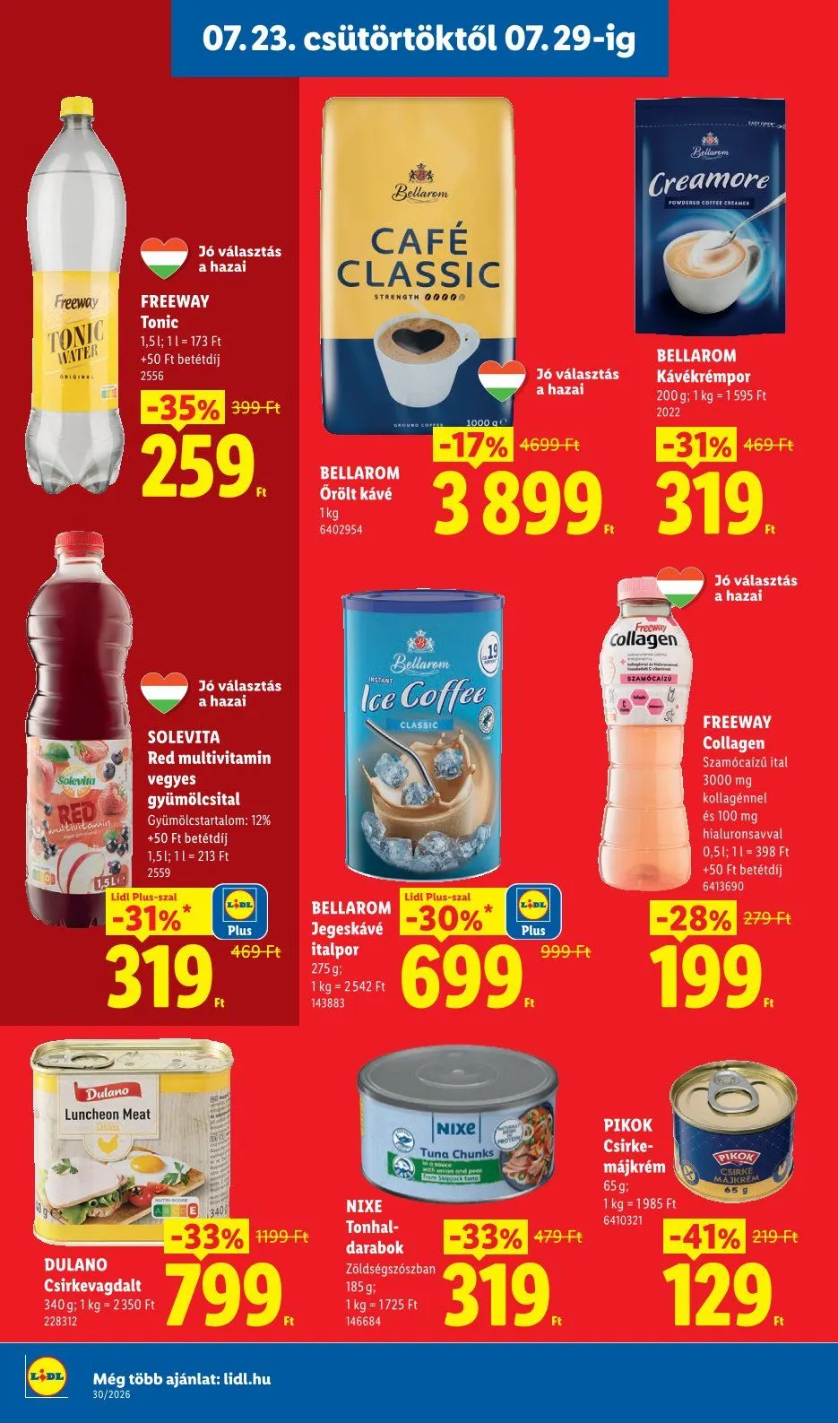 Katalógus Lidl legfrissebb ajánlatai július 23.-tól július 29.-ig 2026. - Oldal 14