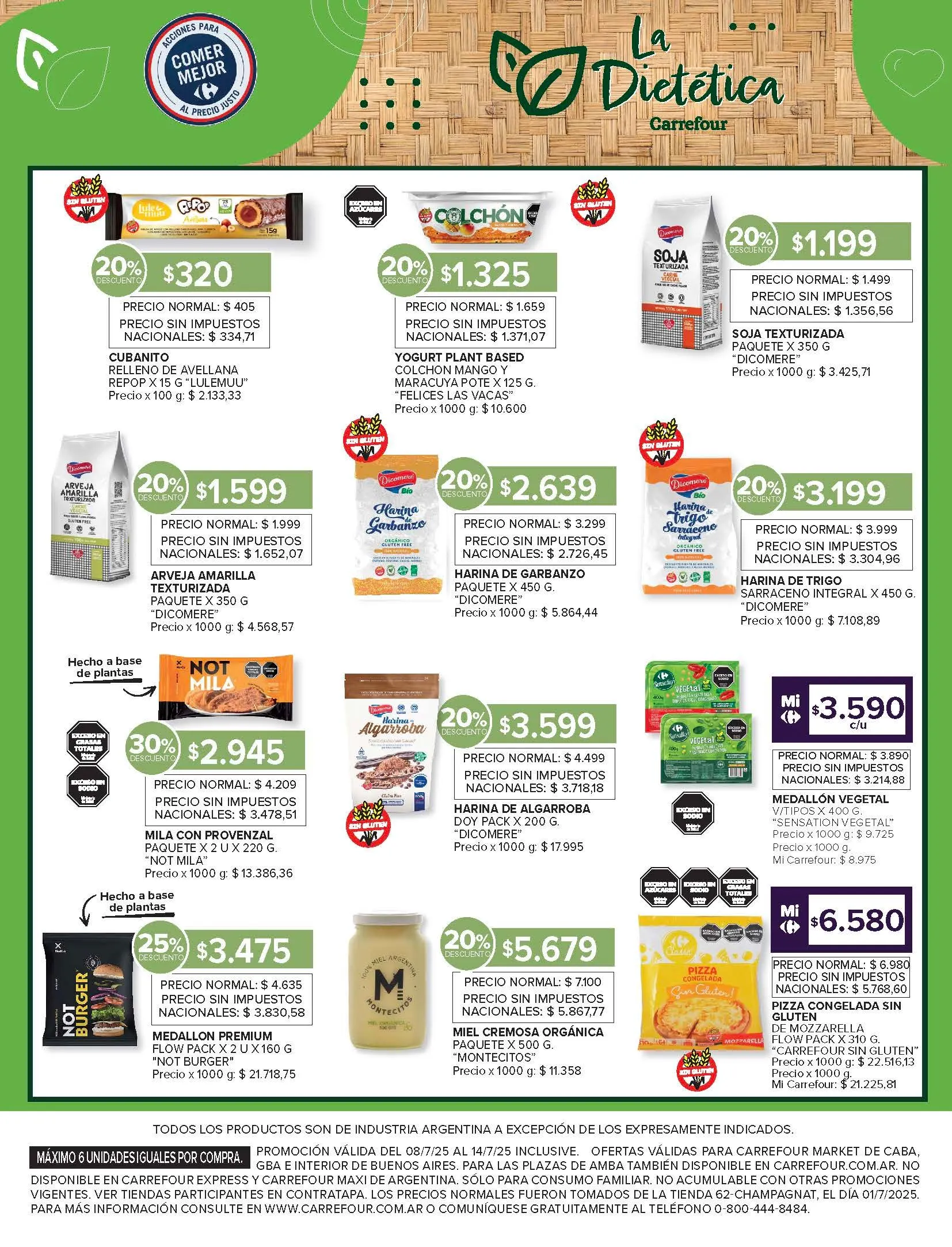 Catálogo de Conoce las últimas ofertas de Carrefour Market 8 de julio al 14 de julio 2025 - Página 13